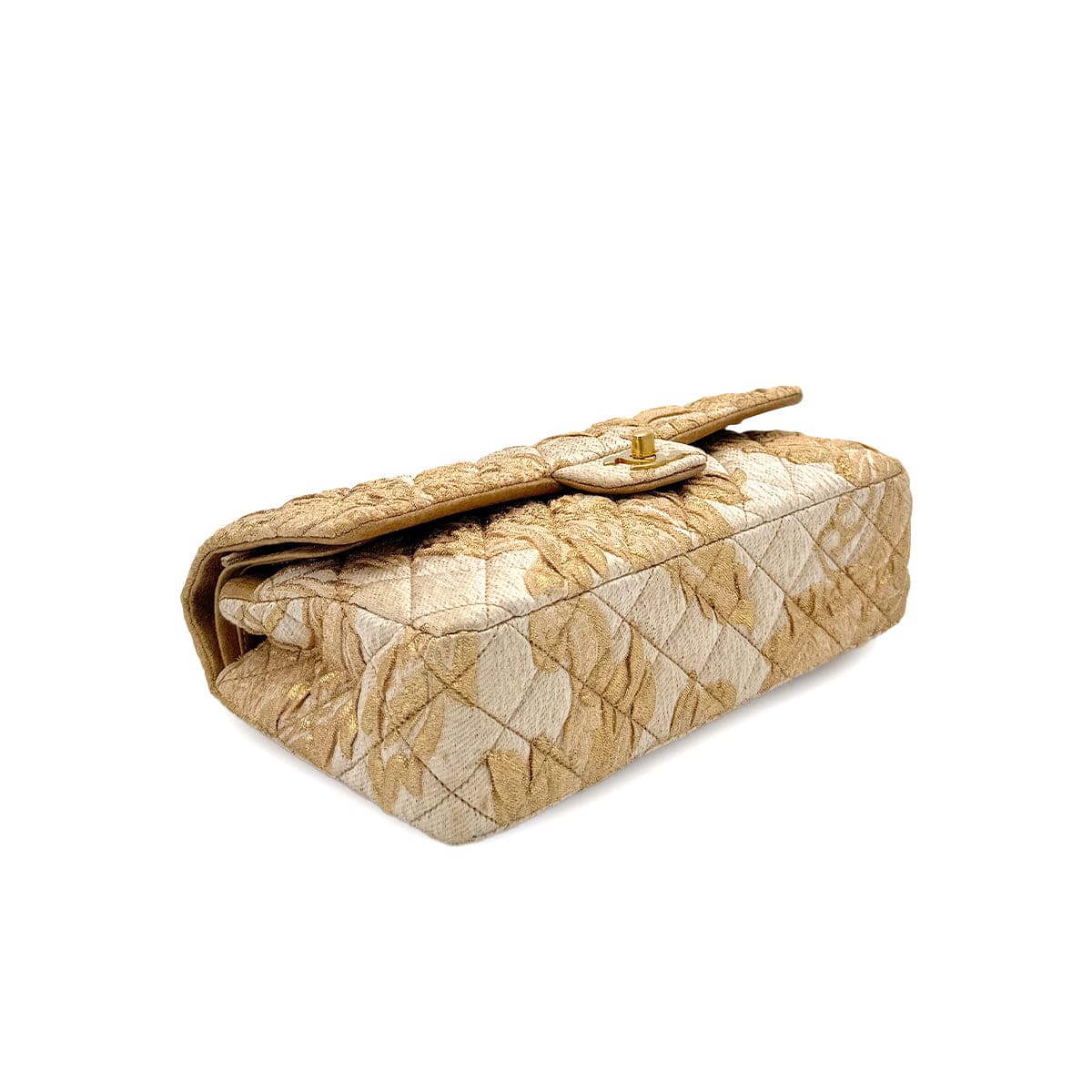 Luxury Promise Japan CHANEL MATELASSE CHAIN SHOULDER BAG GOLD JACQUARD 90279800