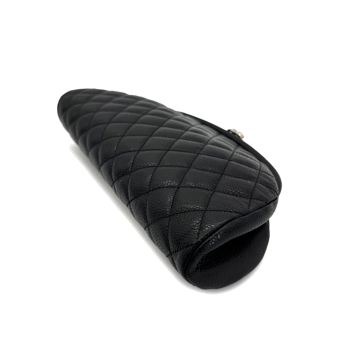 Luxury Promise Japan CHANEL MATELASSE CLUTCH BAG BLACK CAVIAR SKIN 90293014
