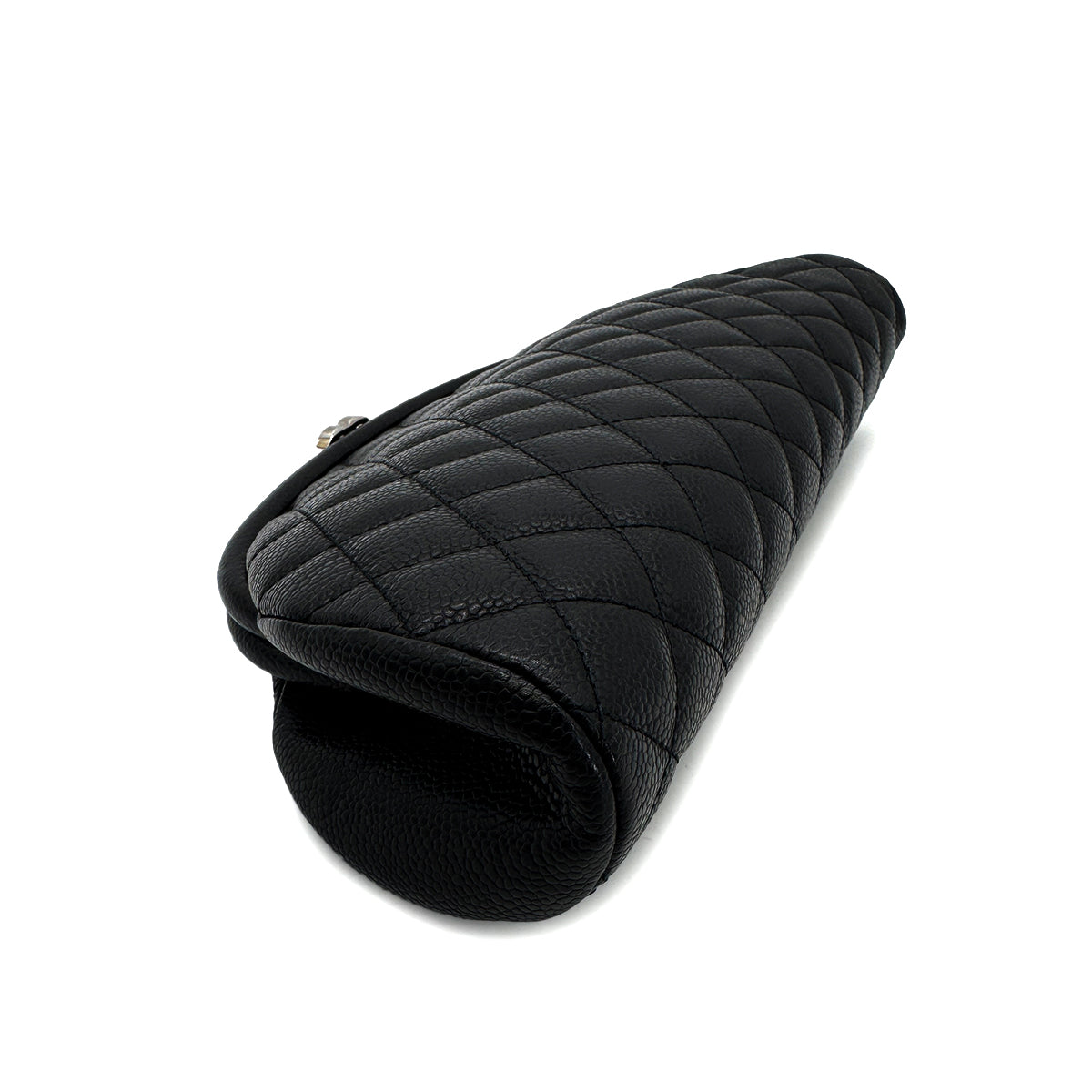 Luxury Promise Japan CHANEL MATELASSE CLUTCH BAG BLACK CAVIAR SKIN 90293014