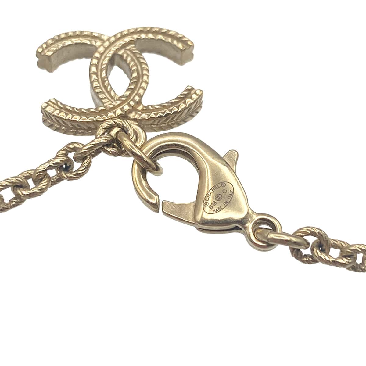 Luxury Promise Japan CHANEL NECKLACE COCOMARK ACCESSORY B18C 90271899