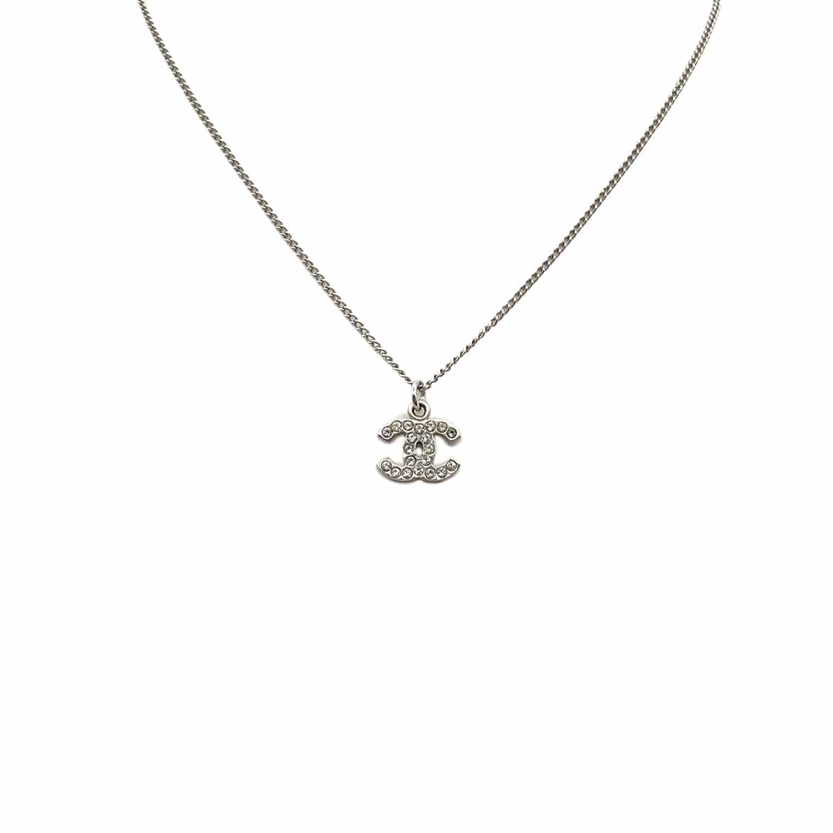 Luxury Promise Japan CHANEL NECKLACE COCOMARK RHINESTONE ACCESSORY 06V 90273936