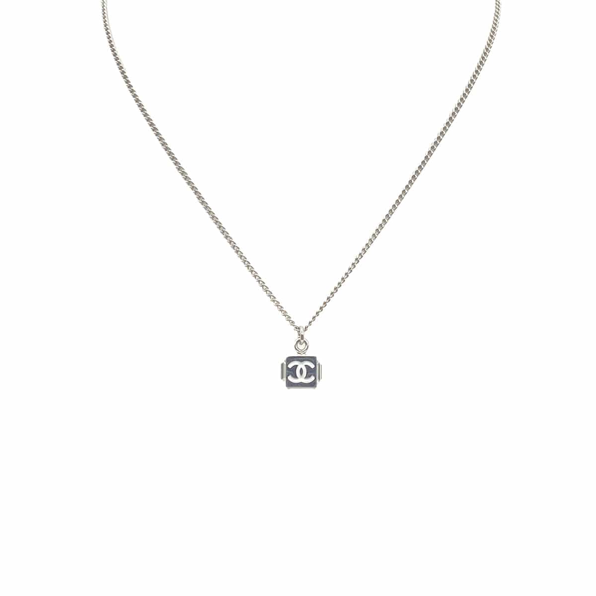 Luxury Promise Japan CHANEL NECKLACE CUBE COCOMARK RHINESTONE ACCESSORY B25C 90271934