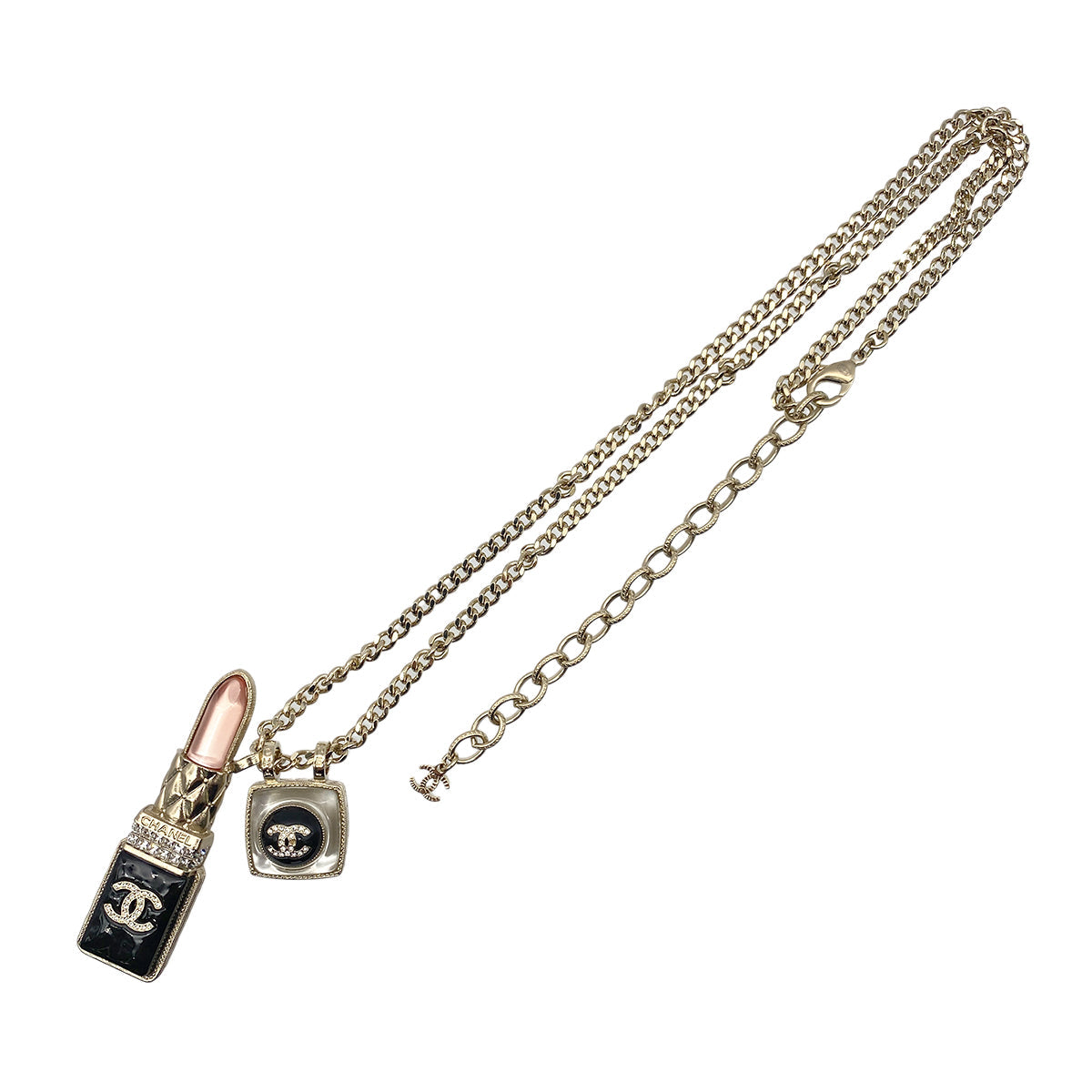 Luxury Promise Japan CHANEL NECKLACE LIP MOTIF COCOMARK RHINESTONE ACCESSORY A22C 90274881