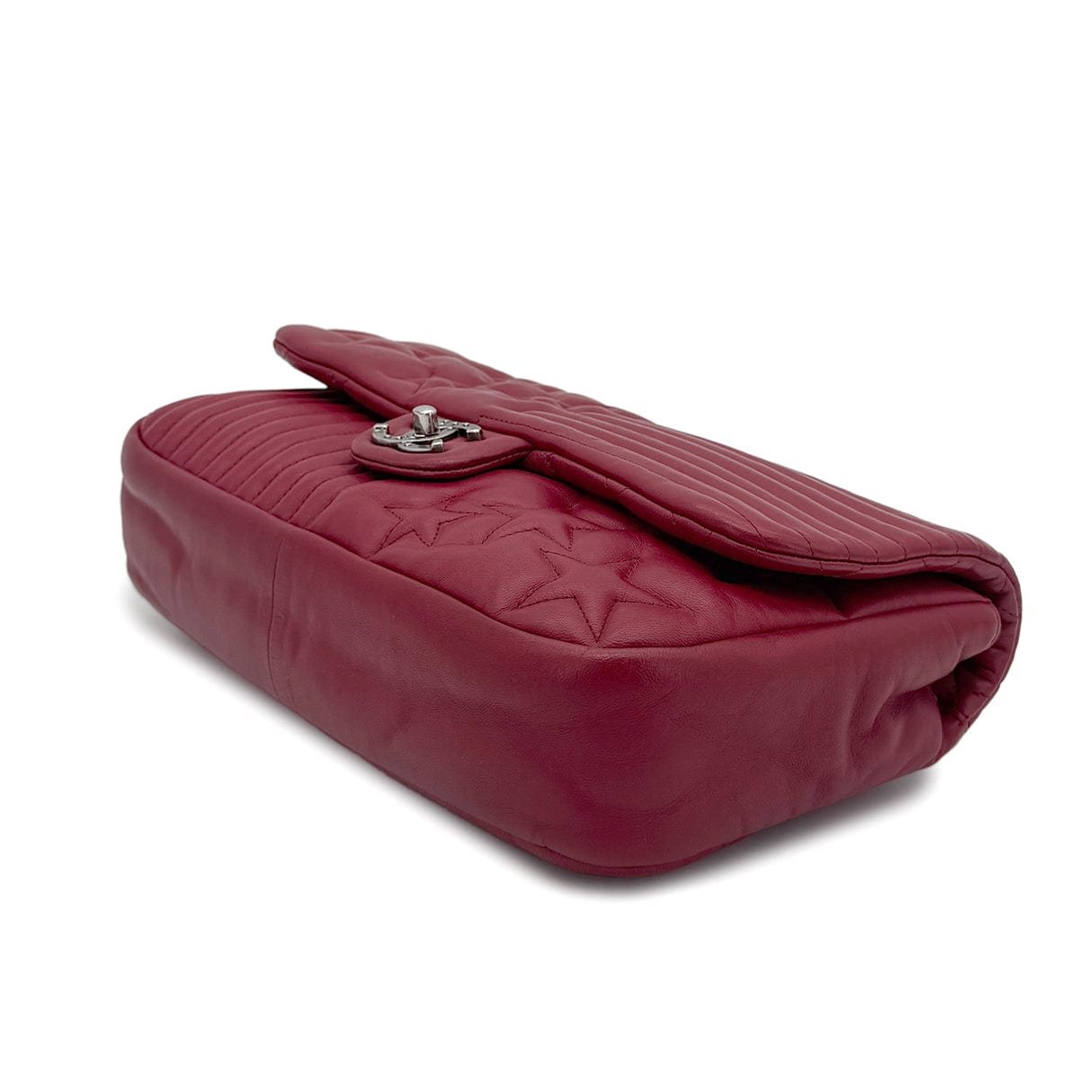 Luxury Promise Japan CHANEL PARIDARAS CHAIN SHOULDER BAG STAR RED LAMB SKIN 90274053