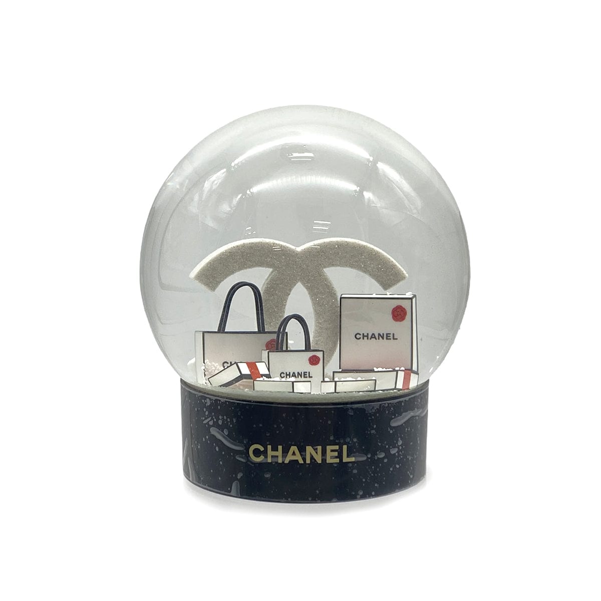 Luxury Promise Japan CHANEL SNOW GLOBE COCOMARK CLEAR WHITE 90324641