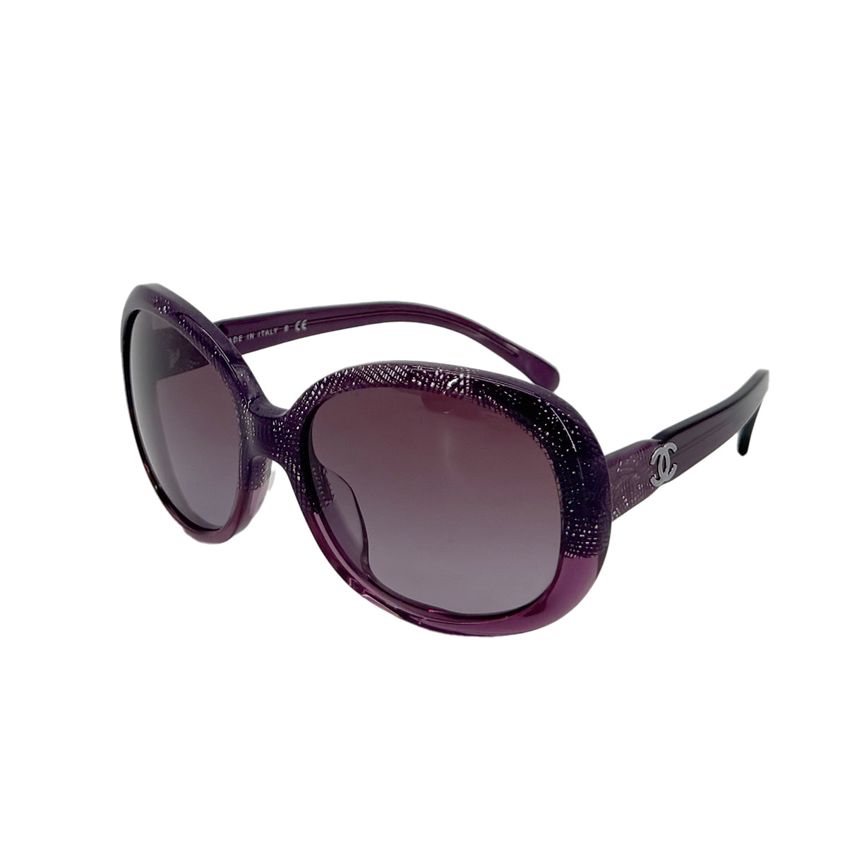 Luxury Promise Japan CHANEL SUNGLASSES COCOMARK PURPLE EYEWEAR 90279611