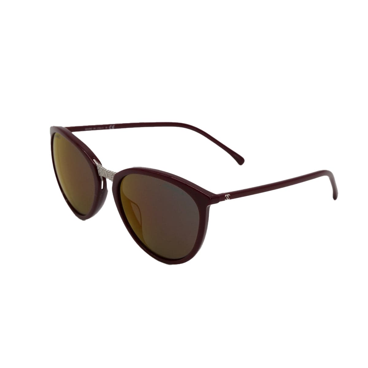 Luxury Promise Japan CHANEL SUNGLASSES COCOMARK RED SILVER EYEWEAR 90322165