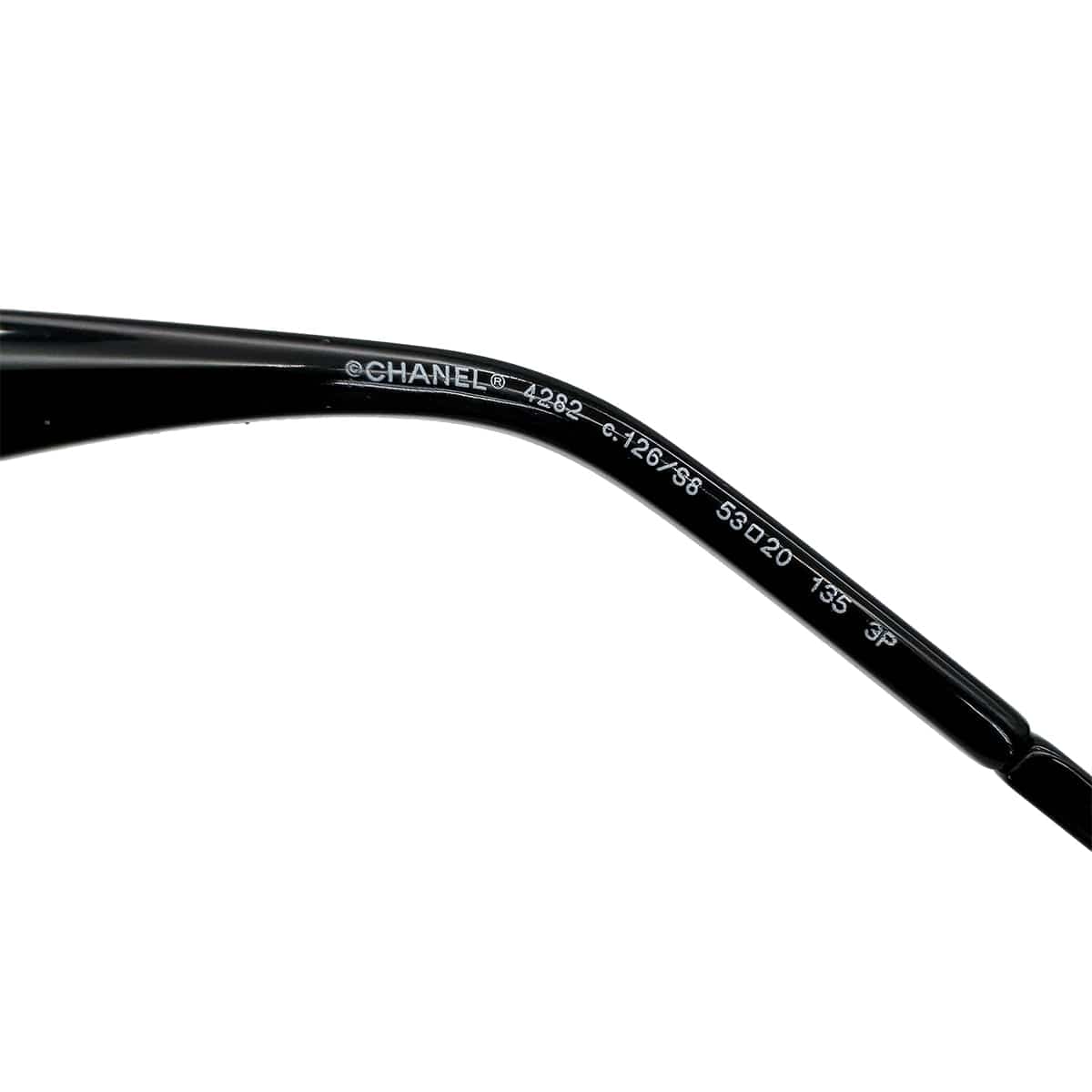 Luxury Promise Japan CHANEL SUNGLASSES LOGO BLACK EYEWEAR 90319316
