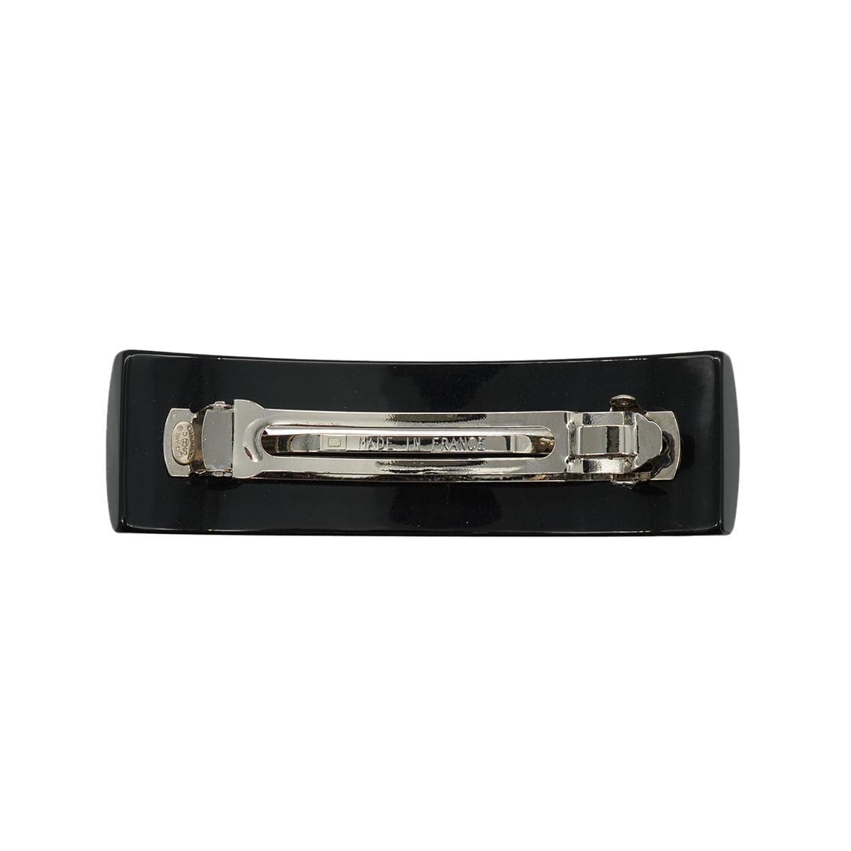Luxury Promise Japan CHANEL VALLETTA DOT COCOMARK BLACK WHITE PLASTIC HAIR ACCESSORY 05C 90340905