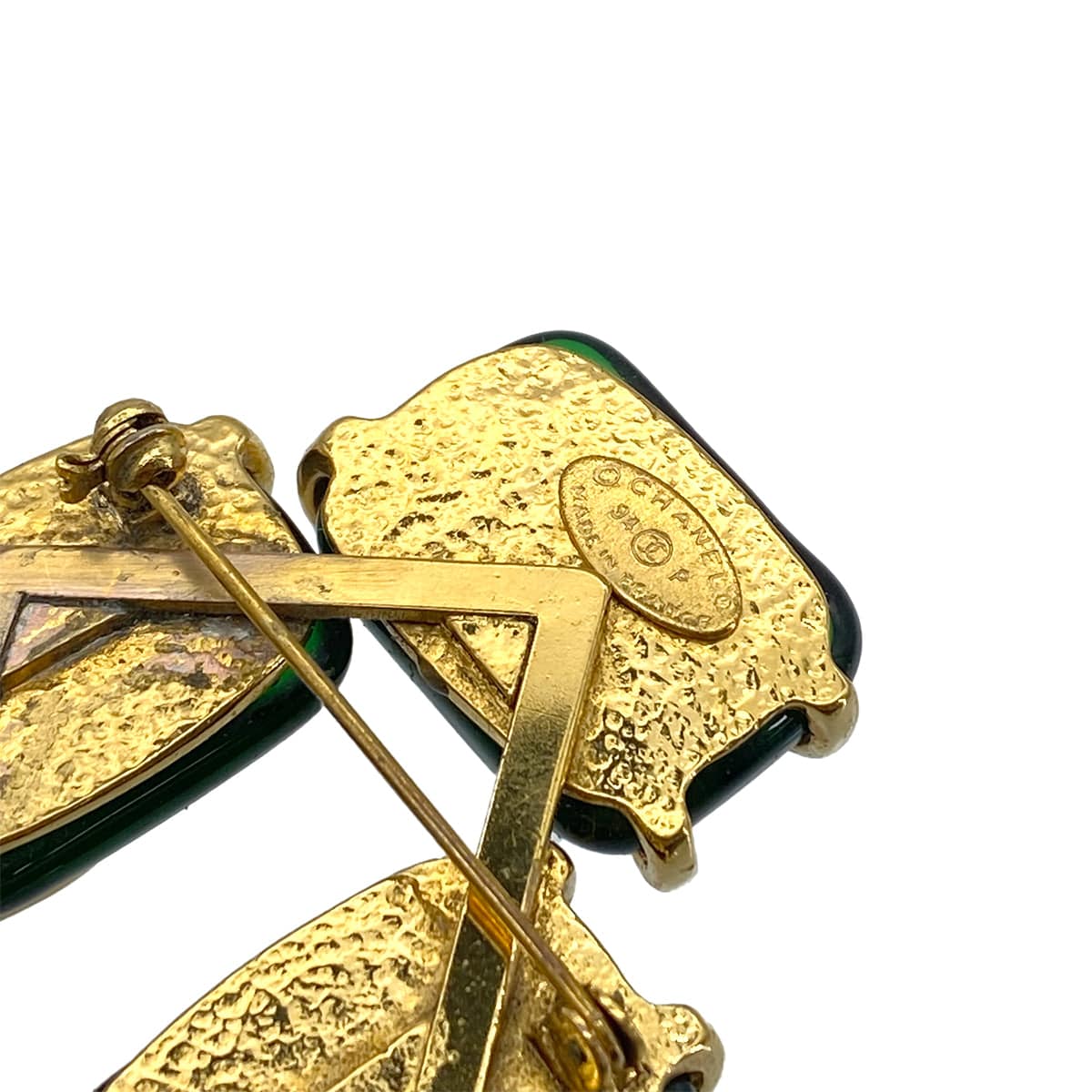 Luxury Promise Japan CHANEL VINTAGE BROOCH GRIPOIX COCO MARK ACCESSORY 94P 90266170