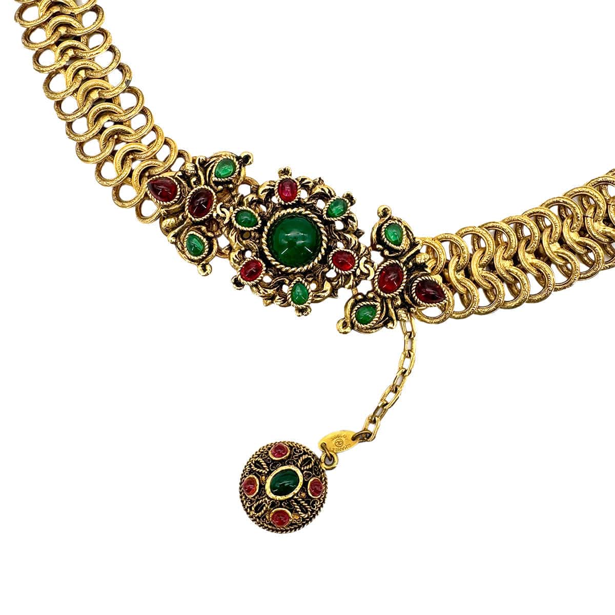 Luxury Promise Japan CHANEL VINTAGE CHAIN BELT GRIPOIX ACCESSORY 90269889