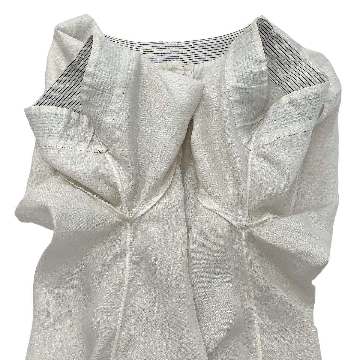 Luxury Promise Japan CHANEL VINTAGE COCO BUTTON SHORT SLEEVE SHIRT WHITE RTW 90288013