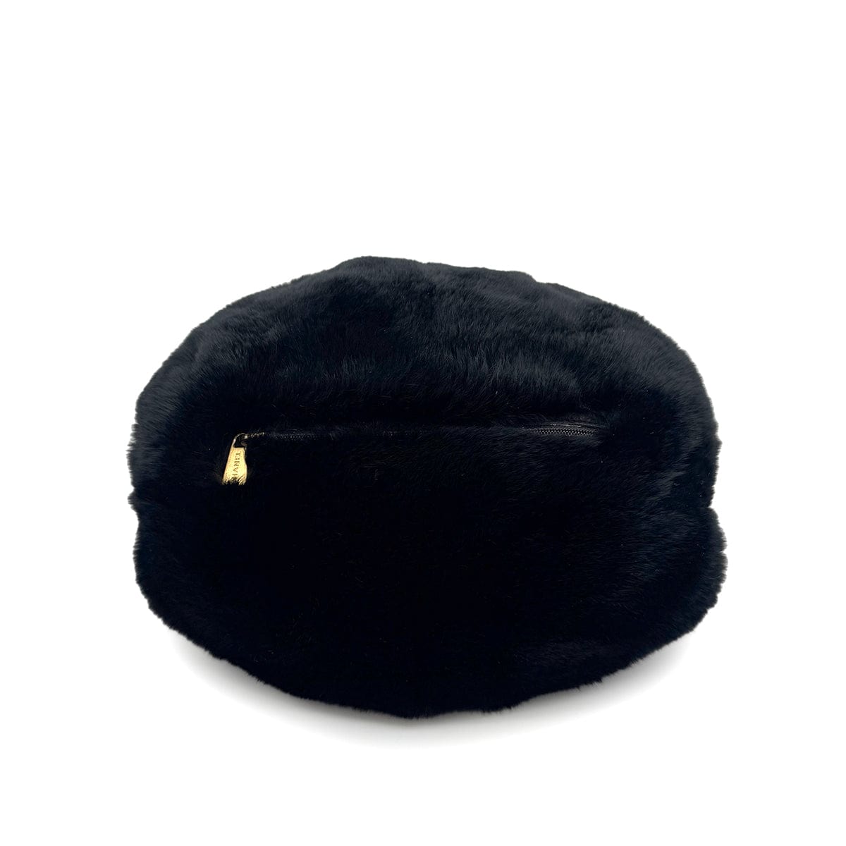 Luxury Promise Japan CHANEL VINTAGE COCOMARK ARM WARMER CHAIN SHOULDER BAG BLACK FUR 90273898