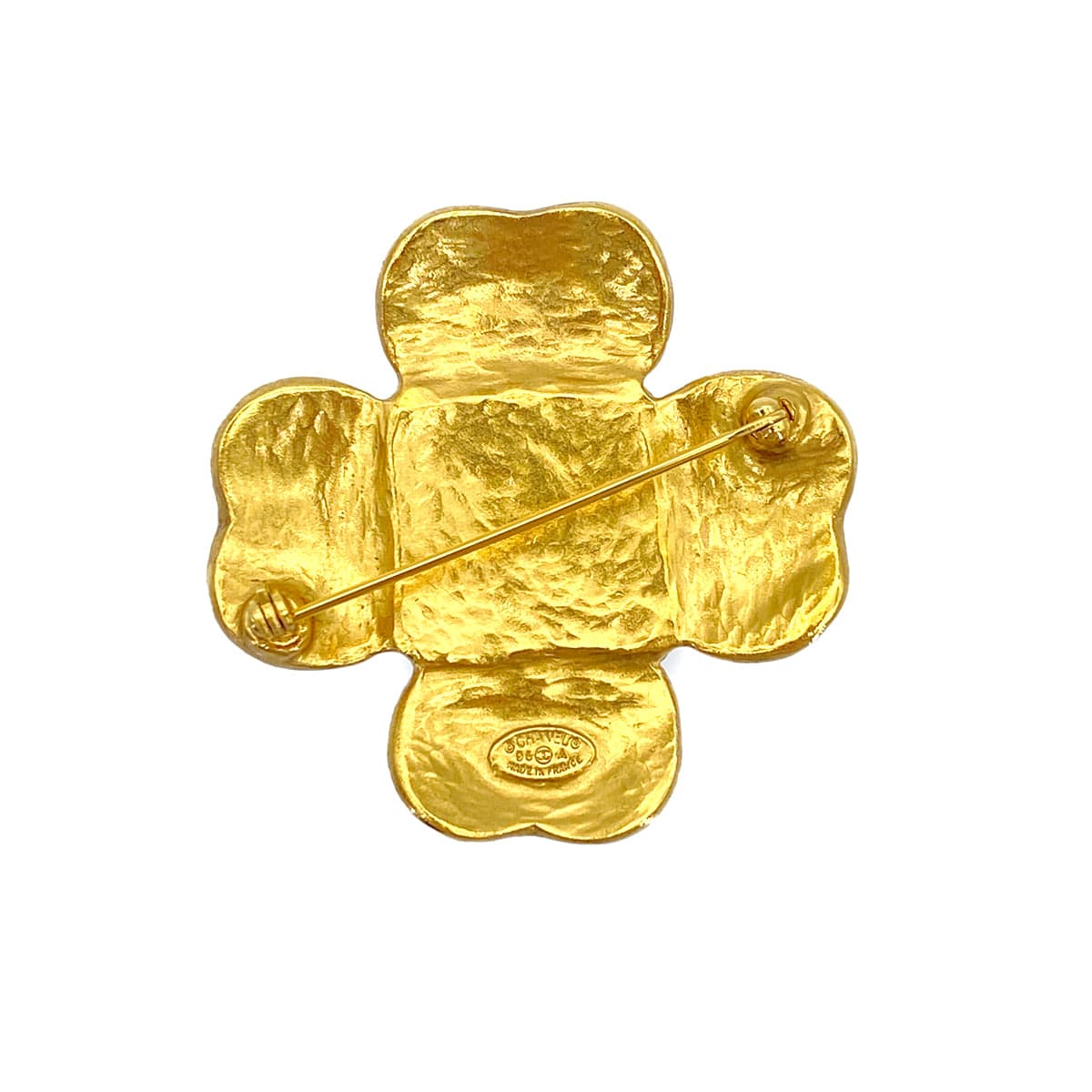 Luxury Promise Japan CHANEL VINTAGE COCOMARK BROOCH STONE ACCESSORY 96A 90273405