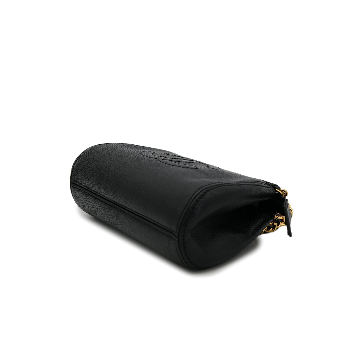 Luxury Promise Japan CHANEL VINTAGE COCOMARK CHAIN SHOULDER BAG BLACK CAVIAR SKIN 90302181