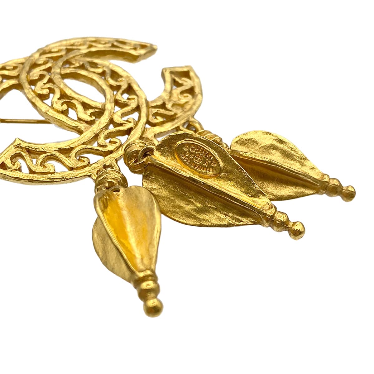 Luxury Promise Japan CHANEL VINTAGE COCOMARK DREAM CATCHER BROOCH ACCESSORY 95A 90269633