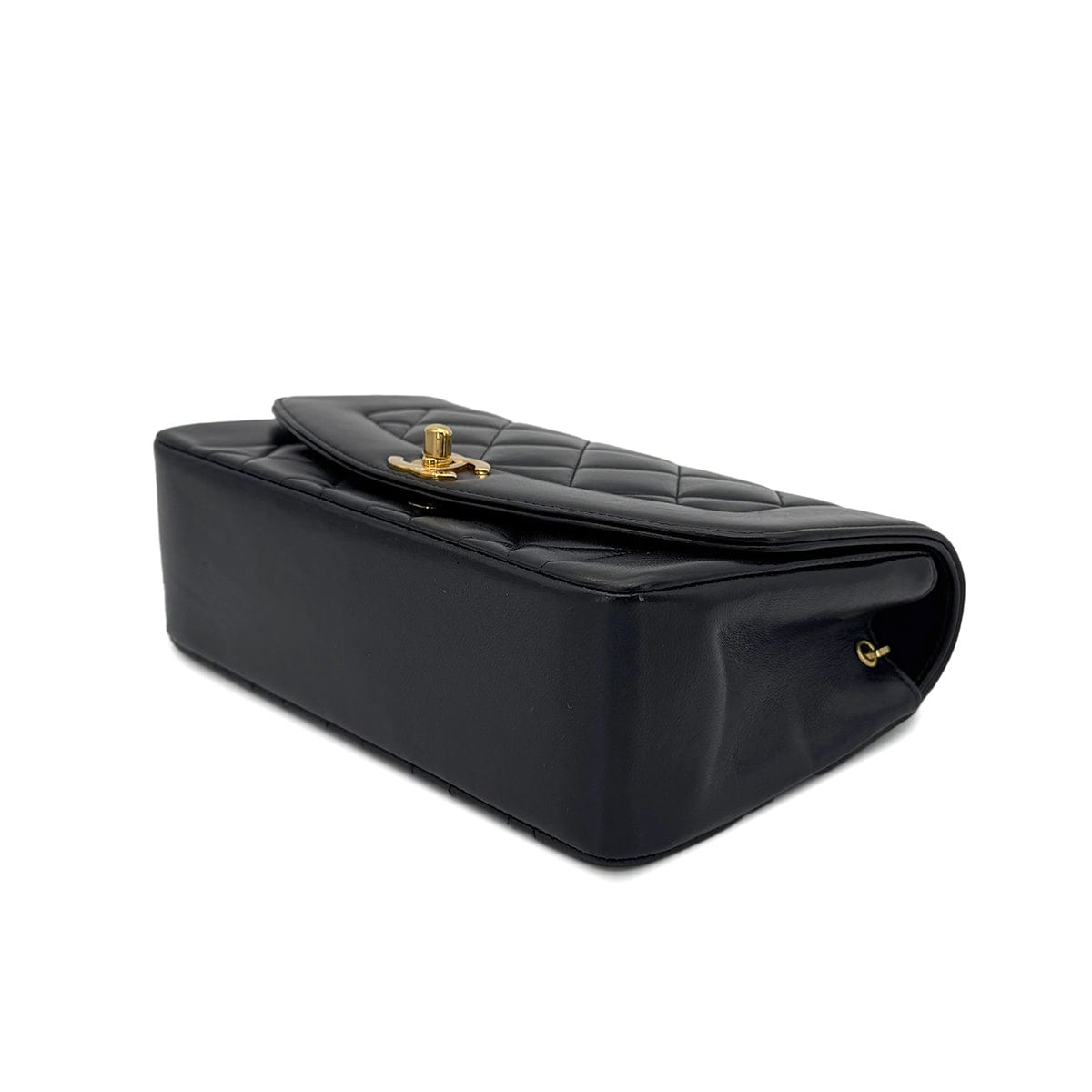 Luxury Promise Japan Chanel Vintage Diana Small Black Lambskin GHW #4 90270854