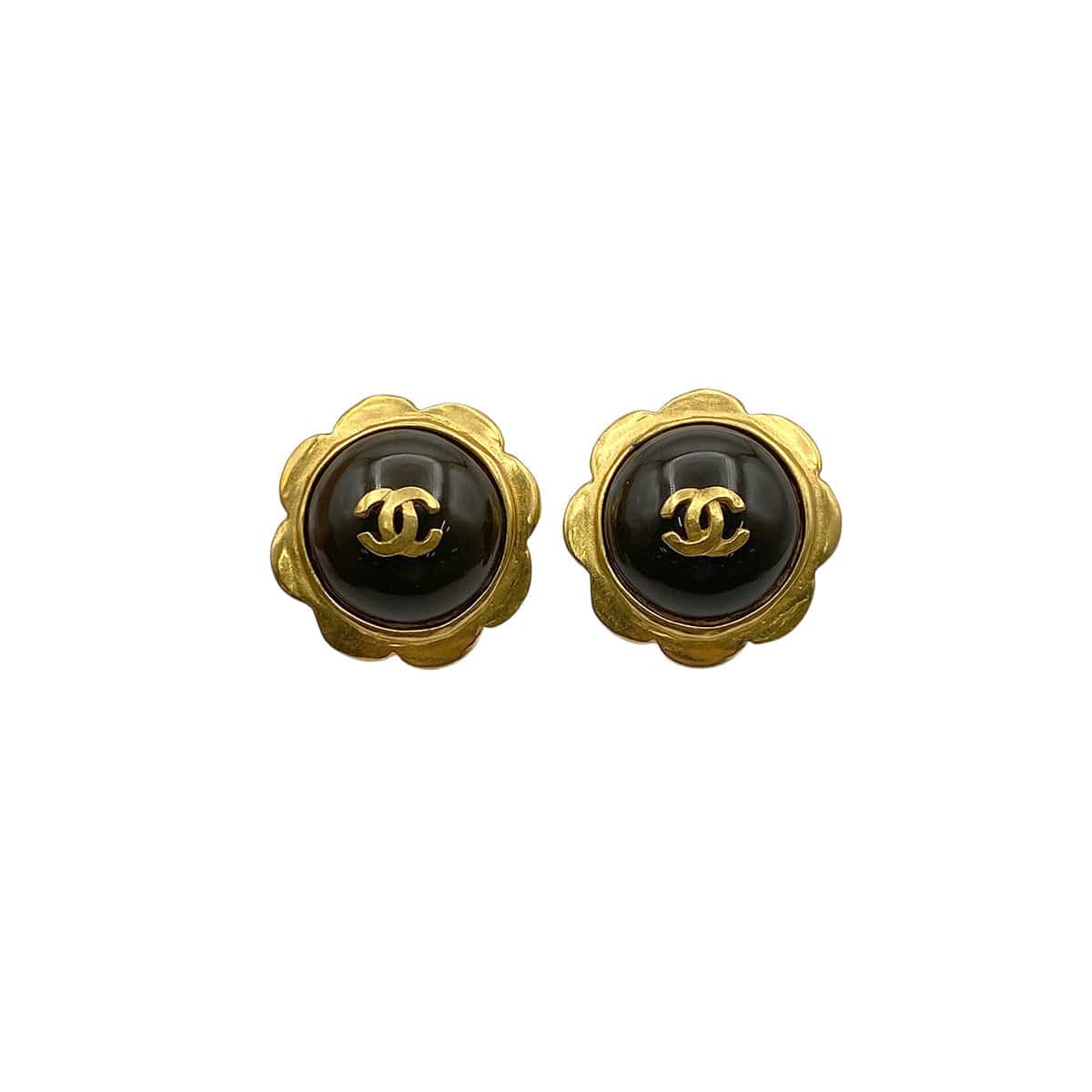 Luxury Promise Japan CHANEL VINTAGE EARRINGS COCOMARK ACCESSORY 97P 90275932