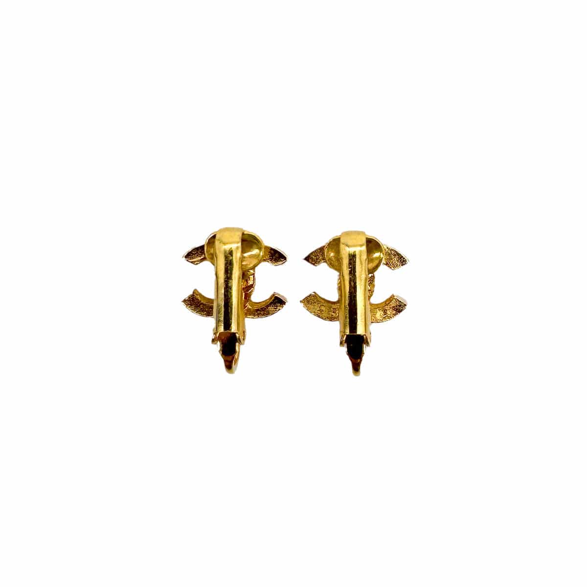 Luxury Promise Japan CHANEL VINTAGE EARRINGS COCOMARK GOLD ACCESSORY 90308357