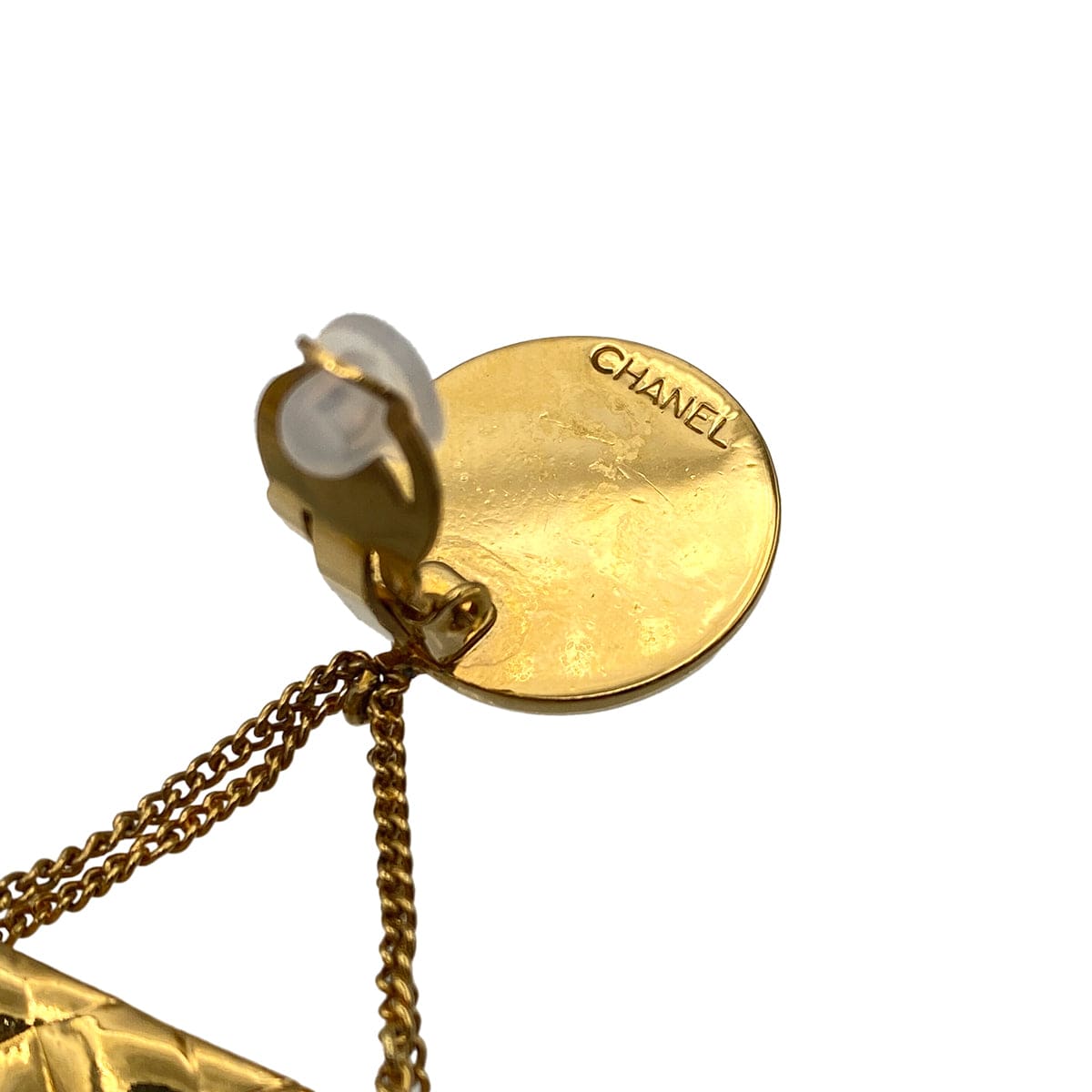 Luxury Promise Japan CHANEL VINTAGE EARRINGS COCOMARK MATELASSE BAG MOTIF ACCESSORY 90273930