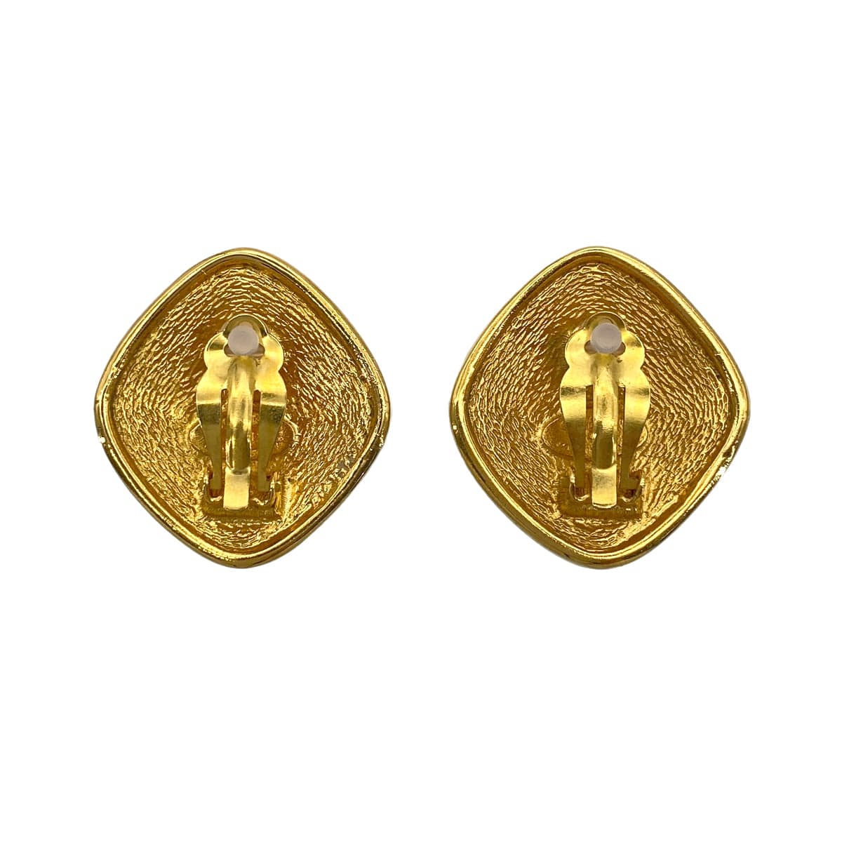 Luxury Promise Japan CHANEL VINTAGE EARRINGS COCOMARK SQUARE ACCESSORY 90272583