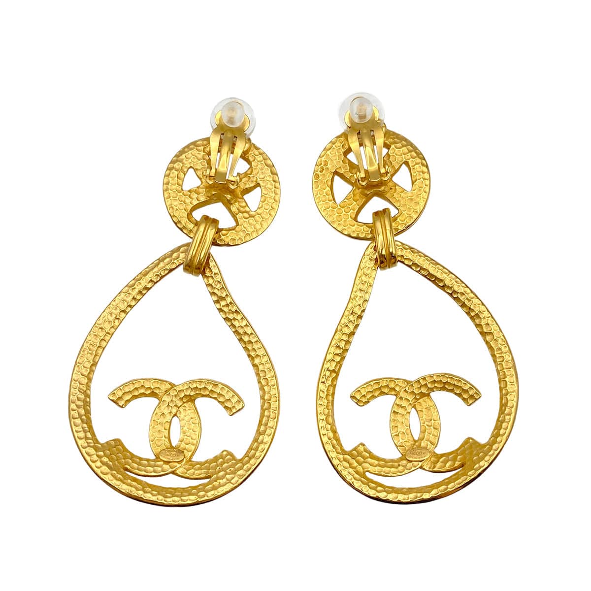 Luxury Promise Japan CHANEL VINTAGE EARRINGS COCOMARK SWING ACCESSORY 96P 90274469