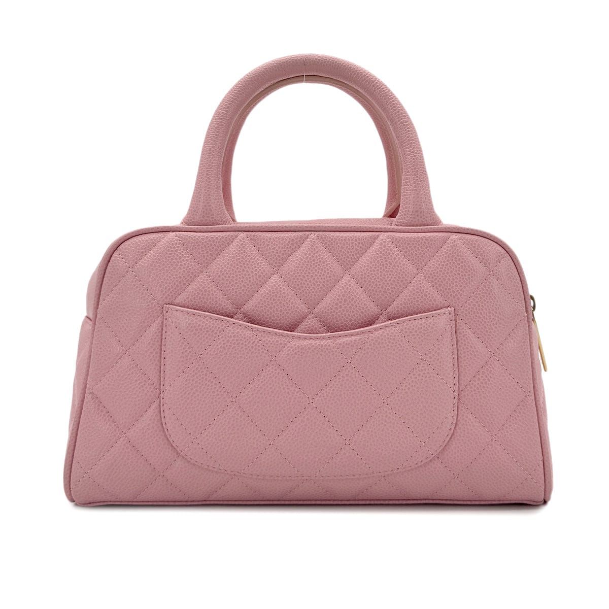 Luxury Promise Japan CHANEL VINTAGE MINI BOSTON HAND BAG PINK CAVIAR SKIN 90279594