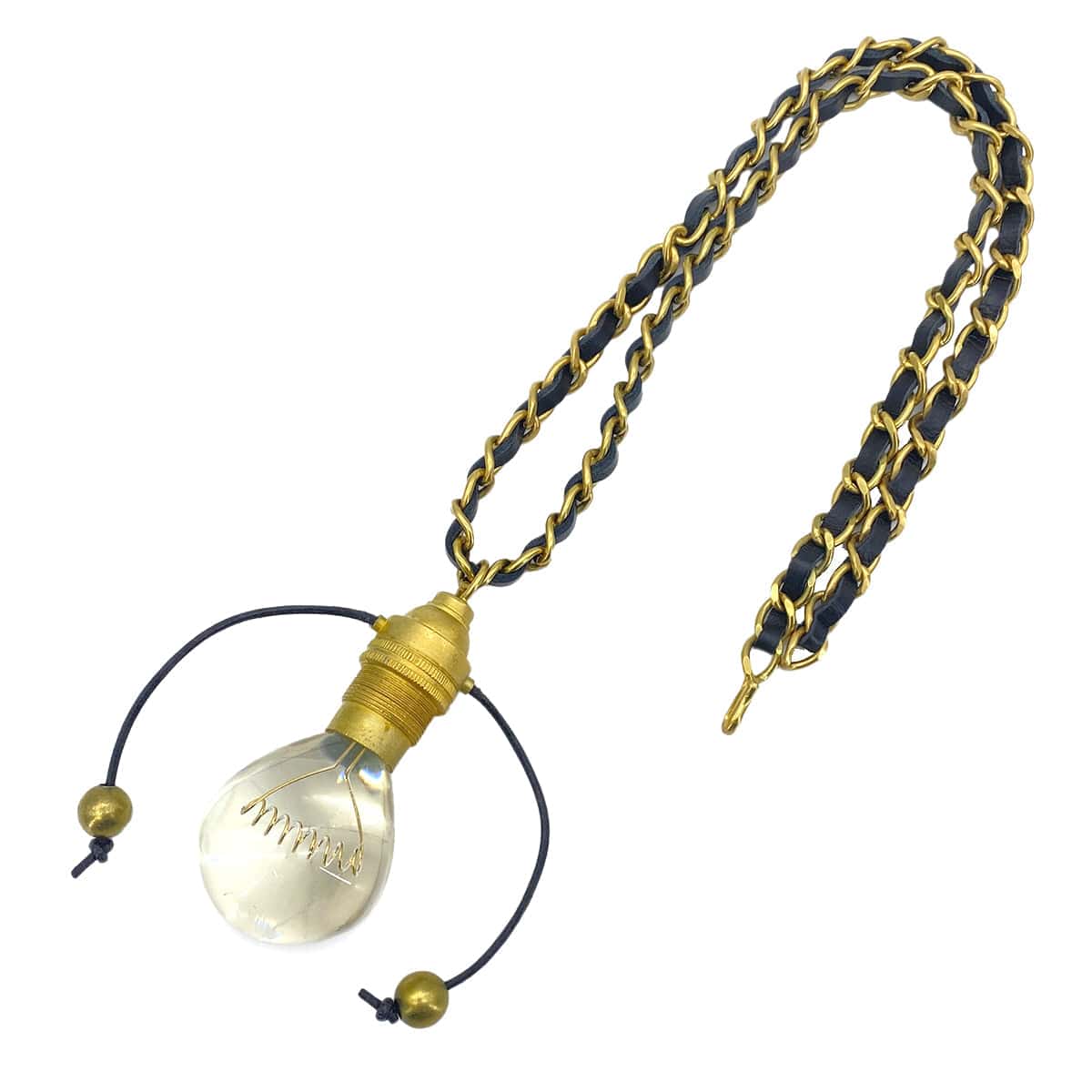 Luxury Promise Japan CHANEL VINTAGE NECKLACE LIGHT BULB MOTIF ACCESSORY 94P 90272322