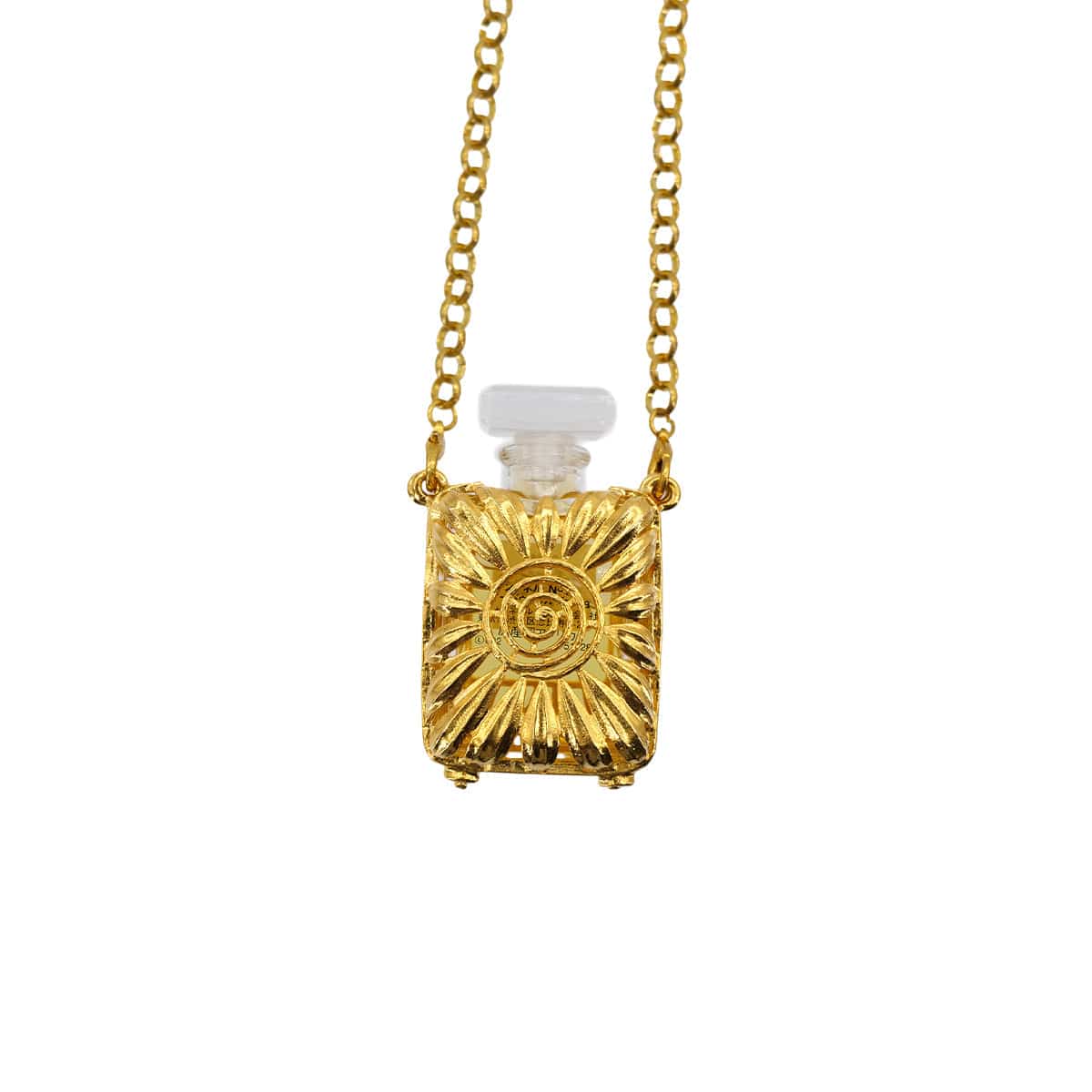 Luxury Promise Japan CHANEL VINTAGE NECKLACE PERFUME NO19 GOLD ACCESSORY 90310139