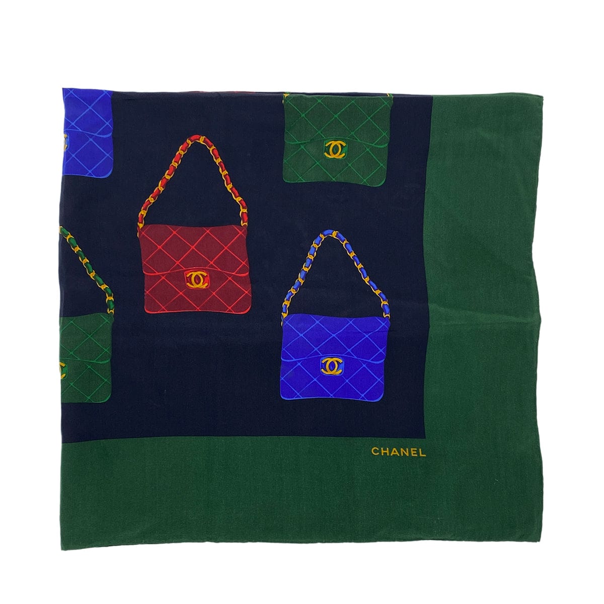 Luxury Promise Japan CHANEL VINTAGE SCARF MULTICOLOR SILK 90286151