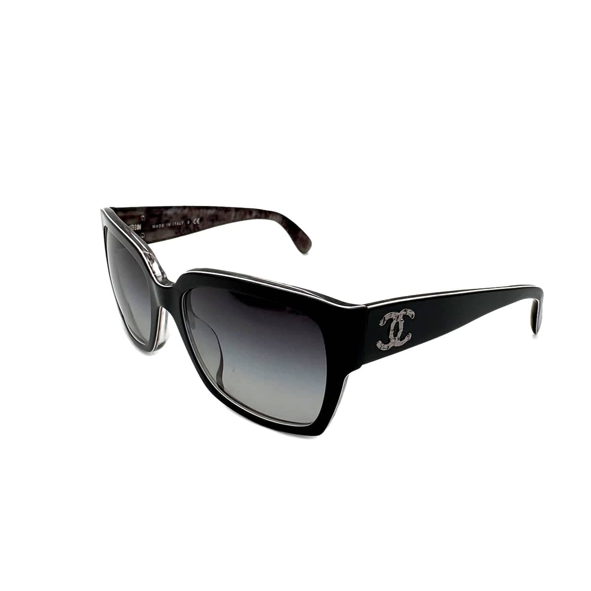 Luxury Promise Japan CHANEL VINTAGE SQUARE SUNGLASSES COCOMARK GRAY EYEWEAR 90307365