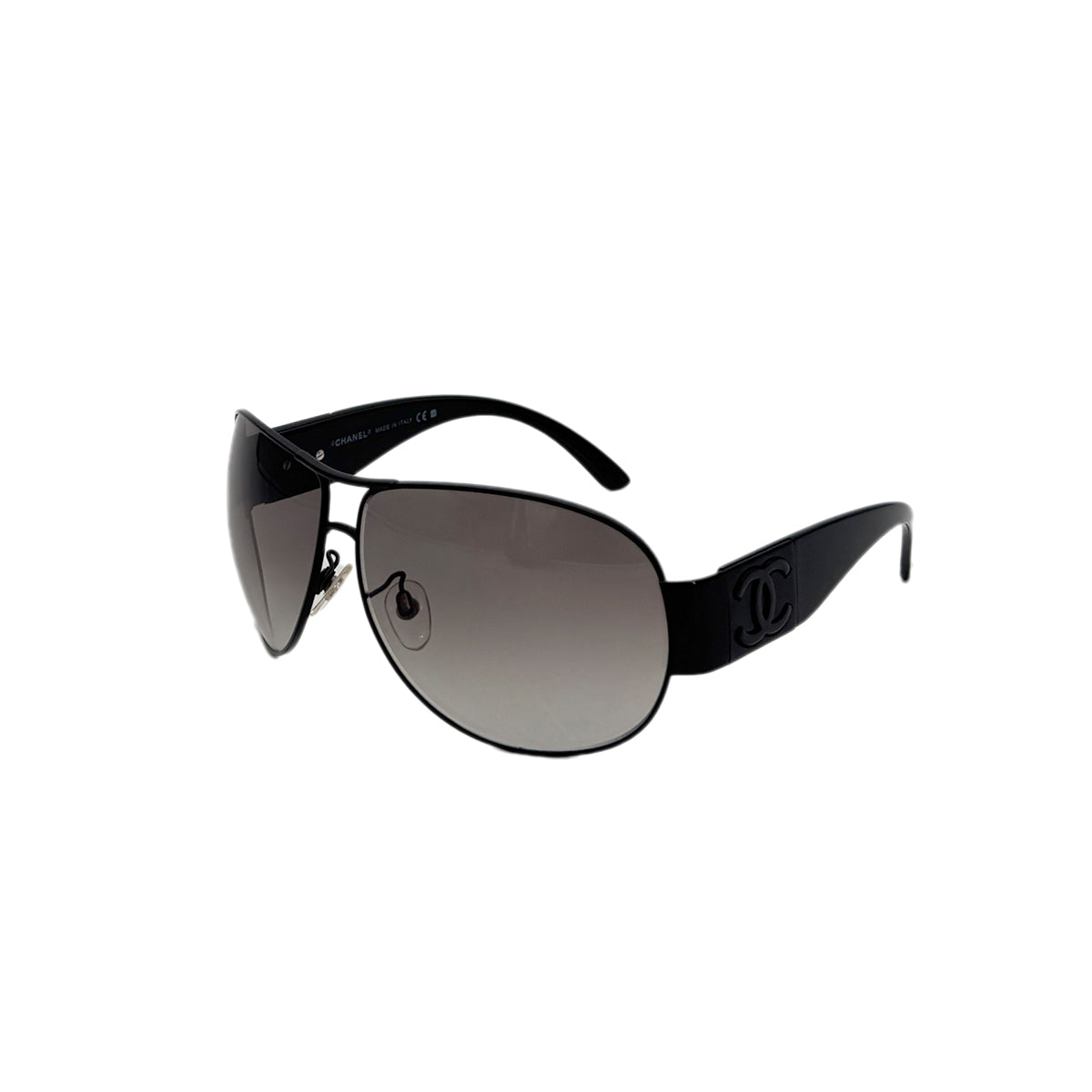 Luxury Promise Japan CHANEL VINTAGE SUNGLASSES COCOMARK BLACK EYEWEAR 90296467