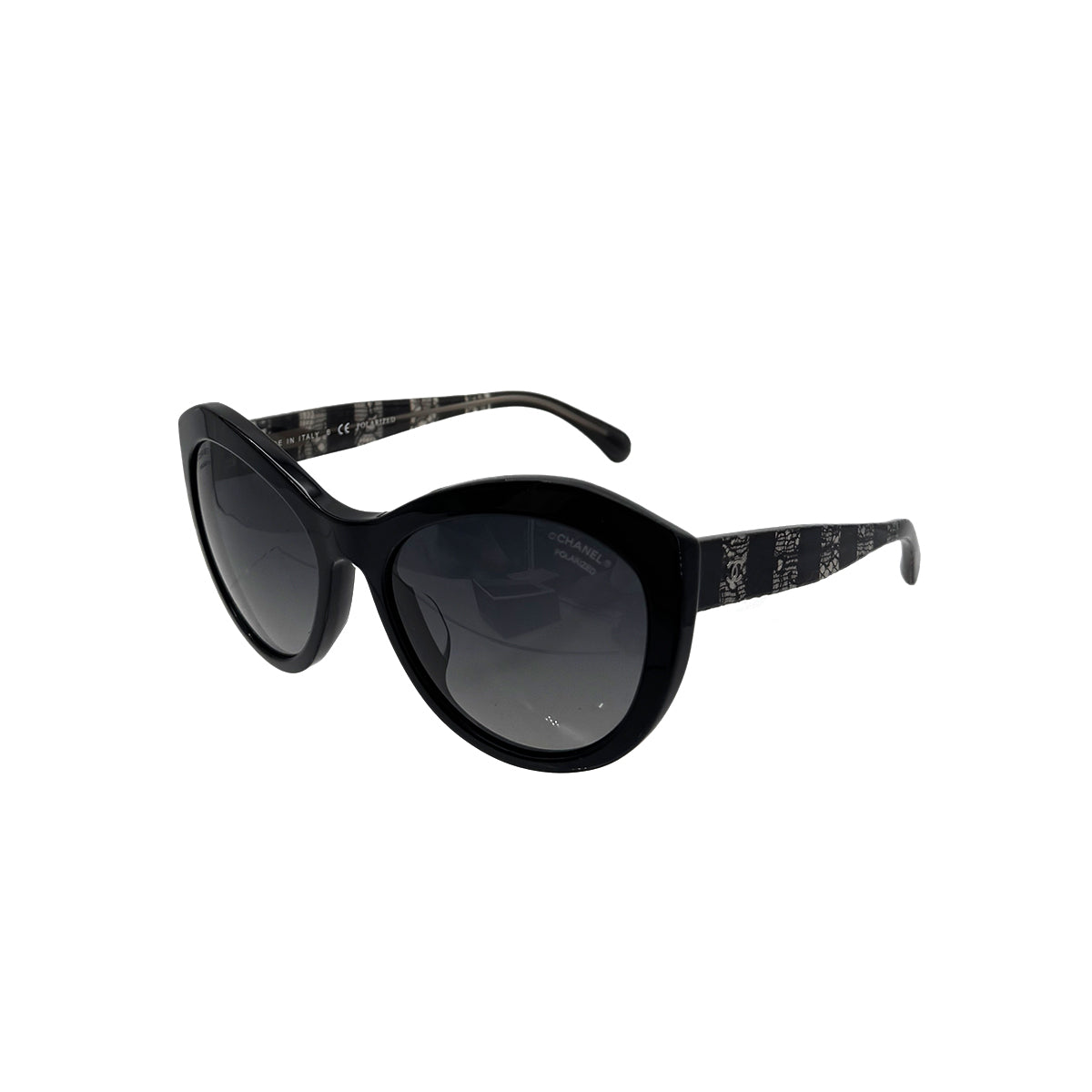Luxury Promise Japan CHANEL VINTAGE SUNGLASSES COCOMARK BOARDER RACE BLACK EYEWEAR 90283942