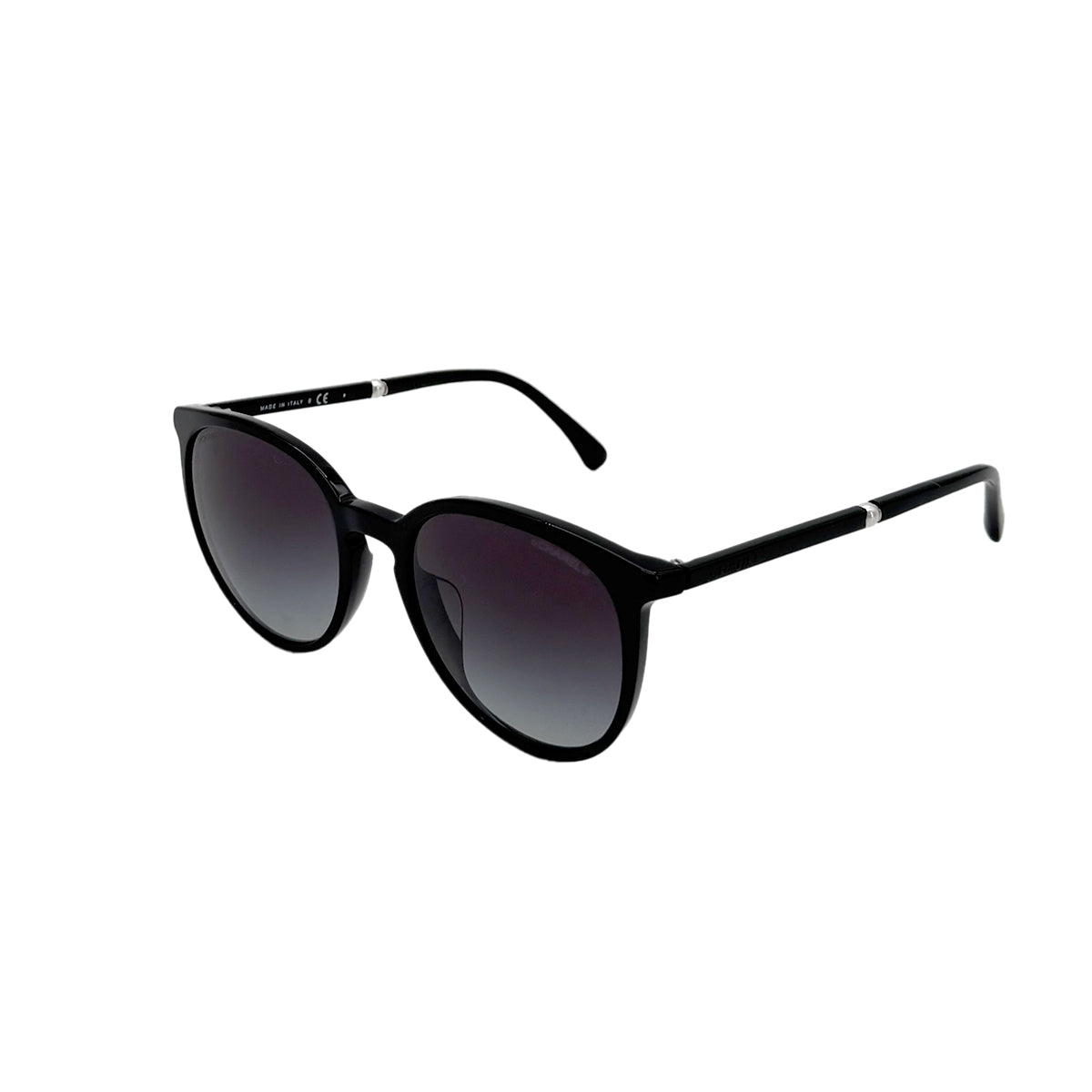 Luxury Promise Japan CHANEL VINTAGE SUNGLASSES LOGO FAUX PEARL BLACK EYEWEAR 90285770