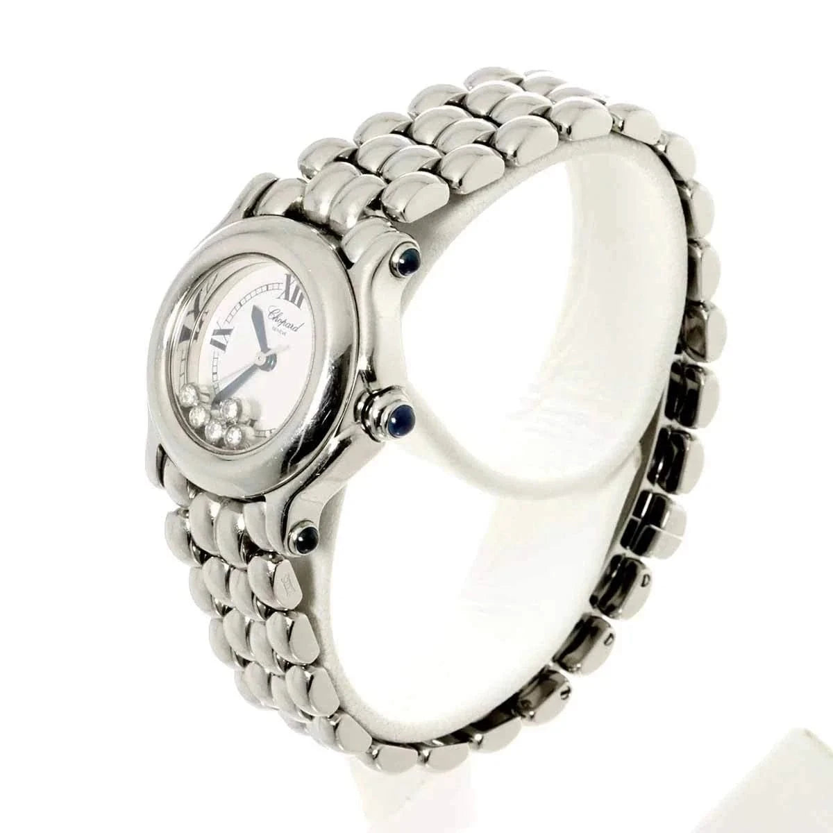 Luxury Promise Japan Chopard Happy Sport 27/8250-23 5P Diamond White Dial Ladies Watch 90278967