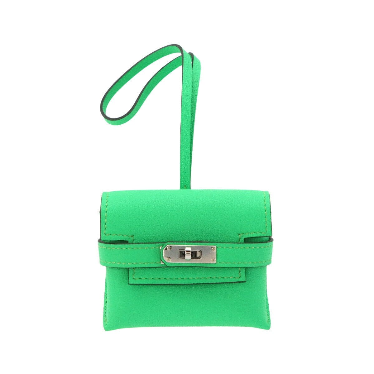 HERMES Kelly Festival Bag Charm Veau Swift Vert comics 903242750