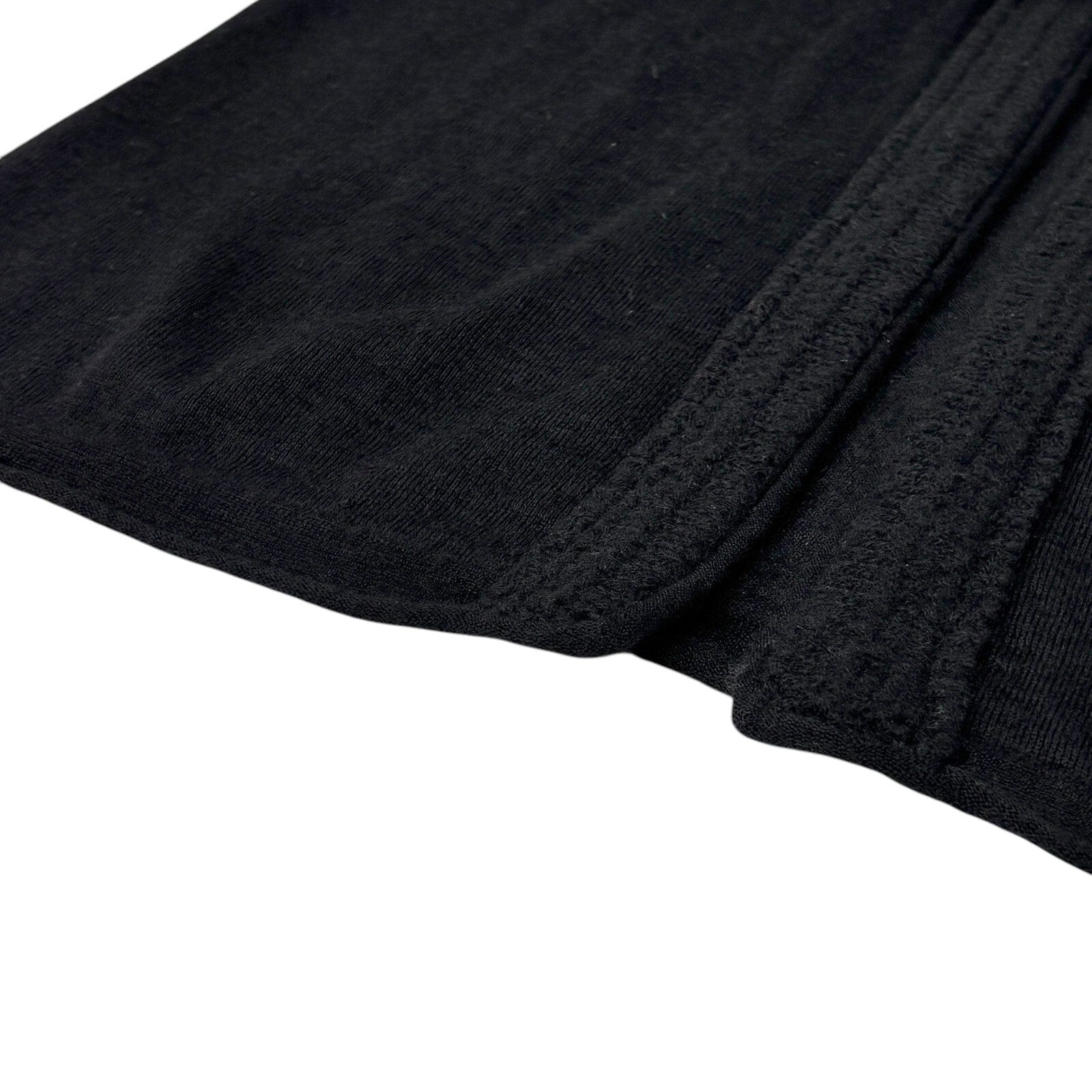 Luxury Promise Japan CHANEL Vintage P39389 CC Logo Cardigan #34 Sweater Knit Top Black Cashmere