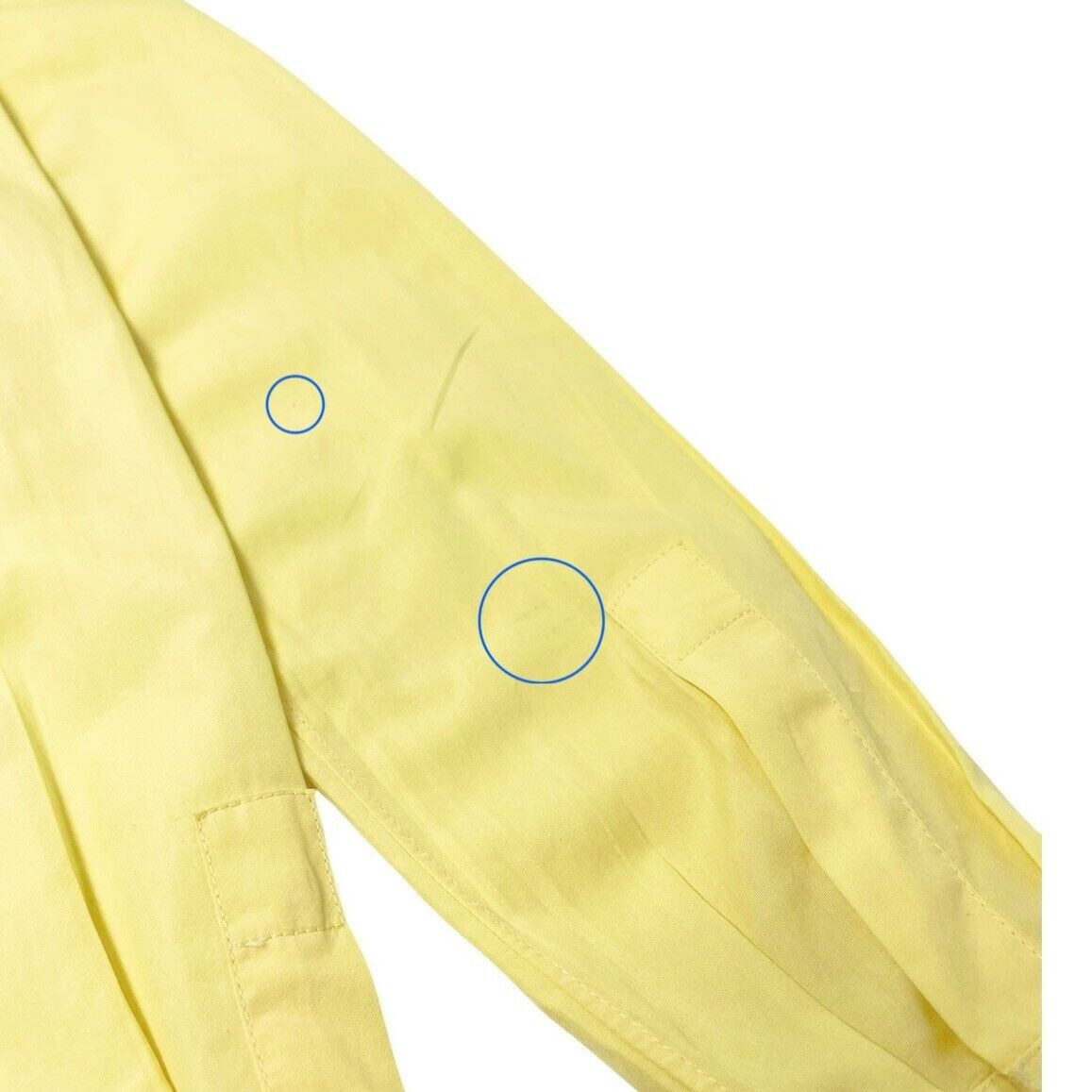 Luxury Promise Japan CHANEL Vintage PO4946 CC Mark Logo Shirt Top #36 Button Up Yellow Gold Cotton