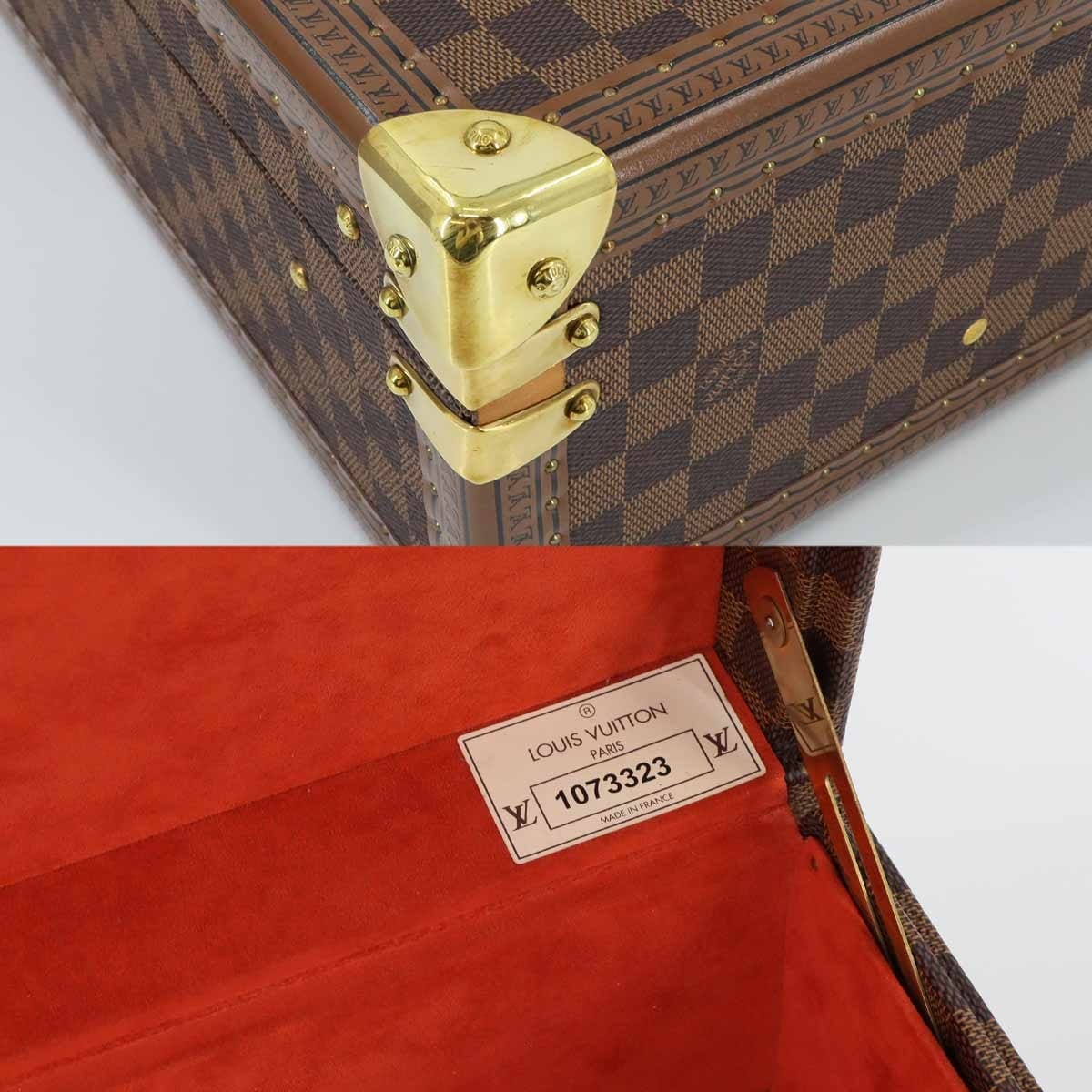 Luxury Promise Japan LOUIS VUITTON Damier Cotteville 45 Trunk Case N21341 100th Anniversary 90289917
