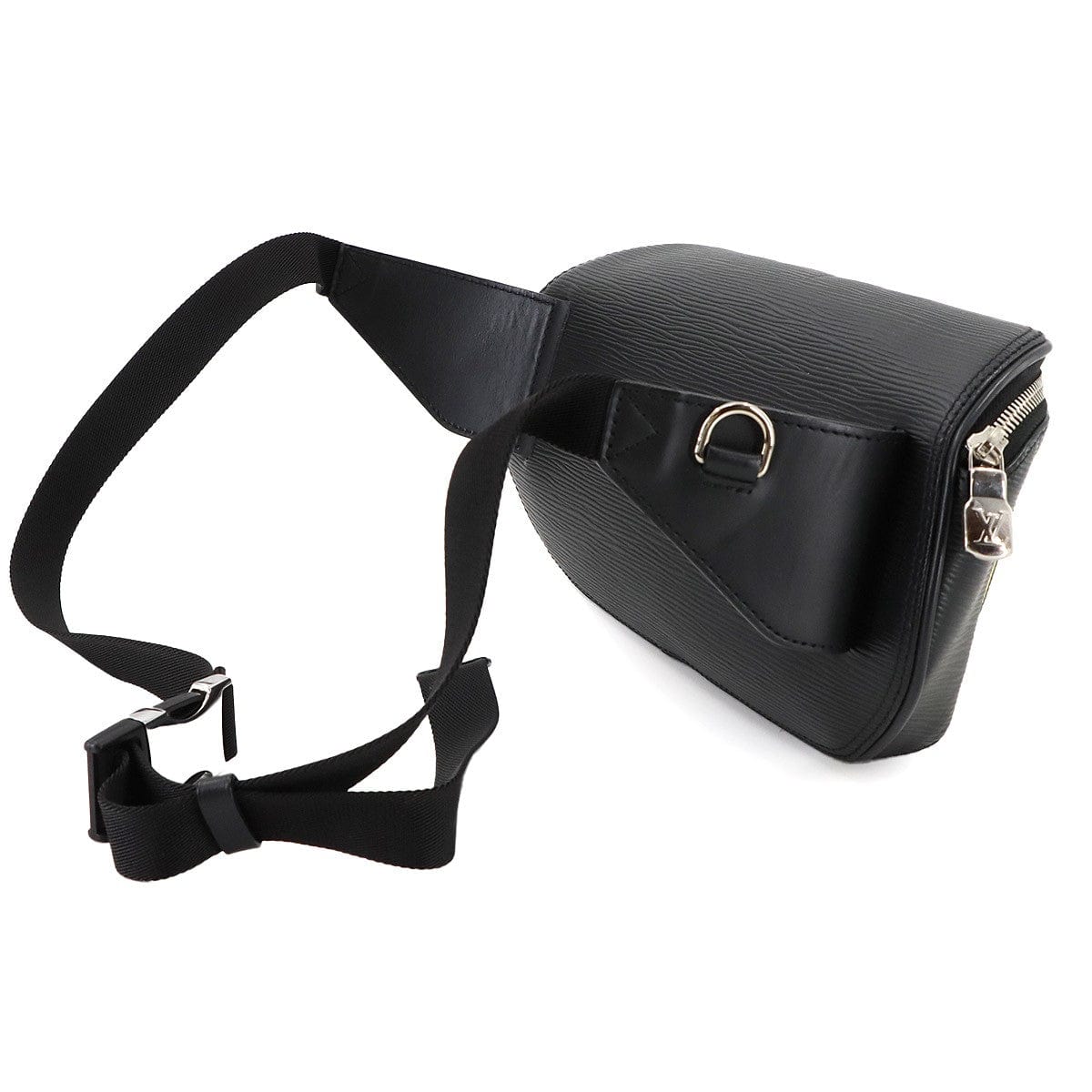 Luxury Promise Japan LOUIS VUITTON Epi LV Circle BumBag Crossbody Bag Leather Noir M55131 90289037