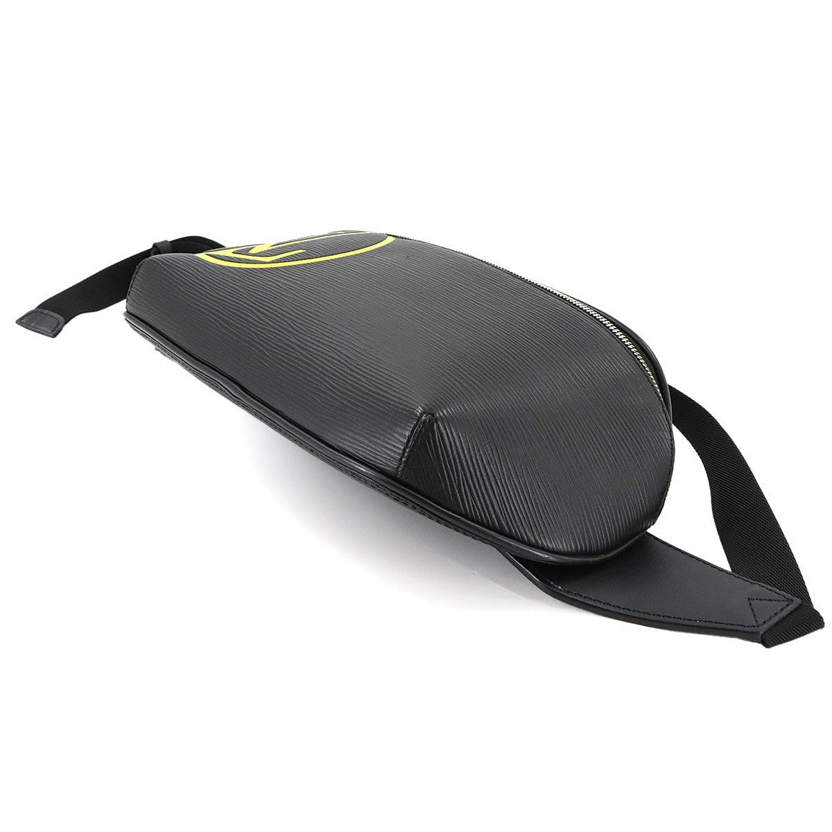 Luxury Promise Japan LOUIS VUITTON Epi LV Circle BumBag Crossbody Bag Leather Noir M55131 90289037