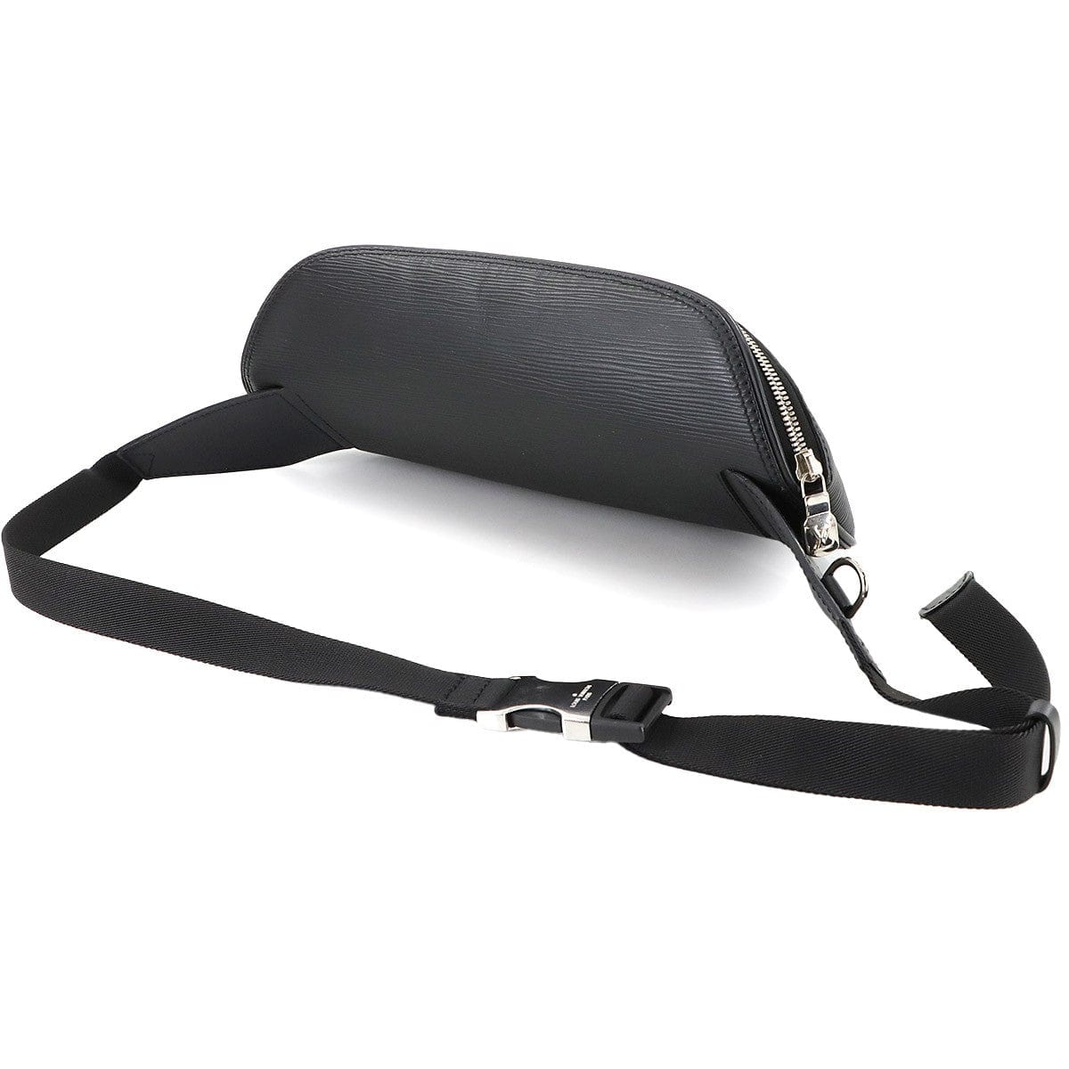 Luxury Promise Japan LOUIS VUITTON Epi LV Circle BumBag Crossbody Bag Leather Noir M55131 90289037