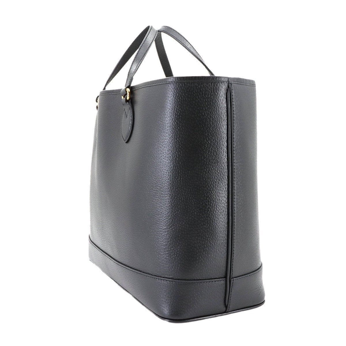 Luxury Promise Japan GUCCI Ophidia Medium Tote Shoulder Bag Leather Black 778958 Purse 90300581