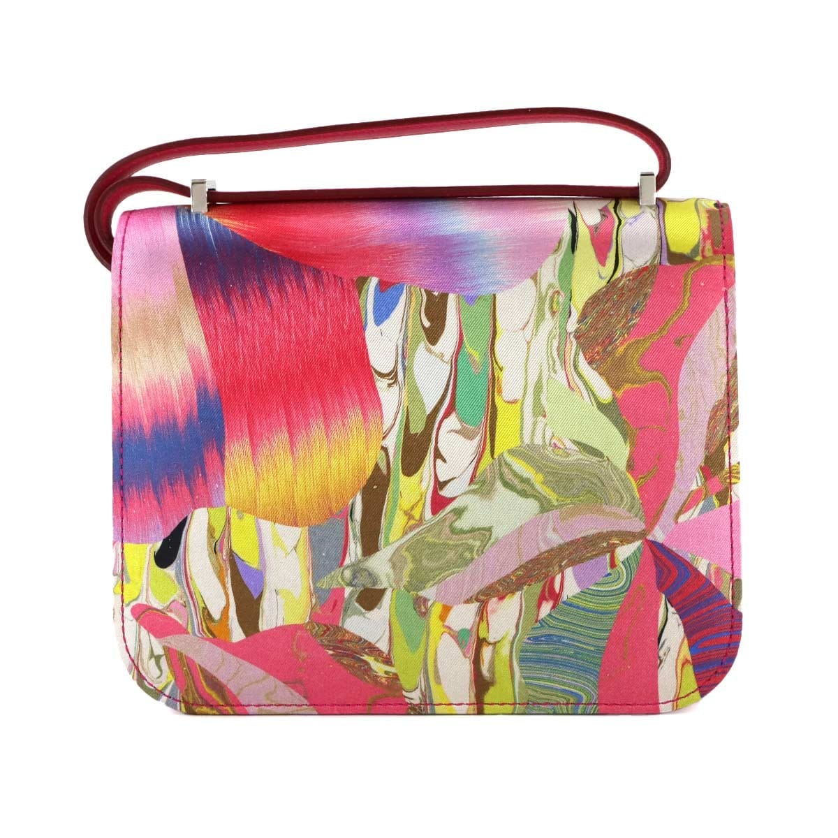 Luxury Promise Japan HERMES Constance 3 Mini 18 Marble Shoulder Bag Veau Swift Silk 90307064