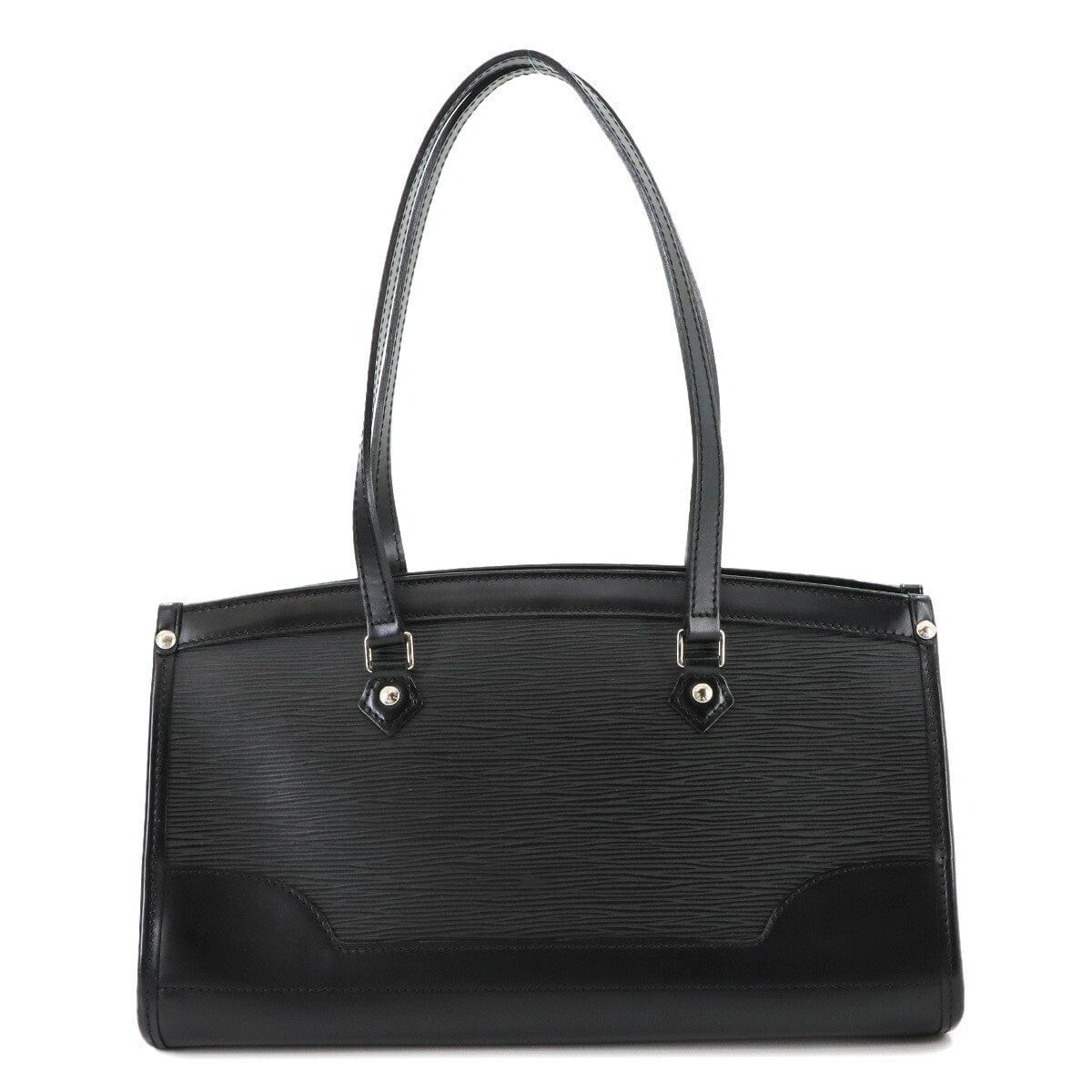 Luxury Promise Japan LOUIS VUITTON Epi Madeline PM Shoulder Bag Leather Noir M59332 Purse 90290875