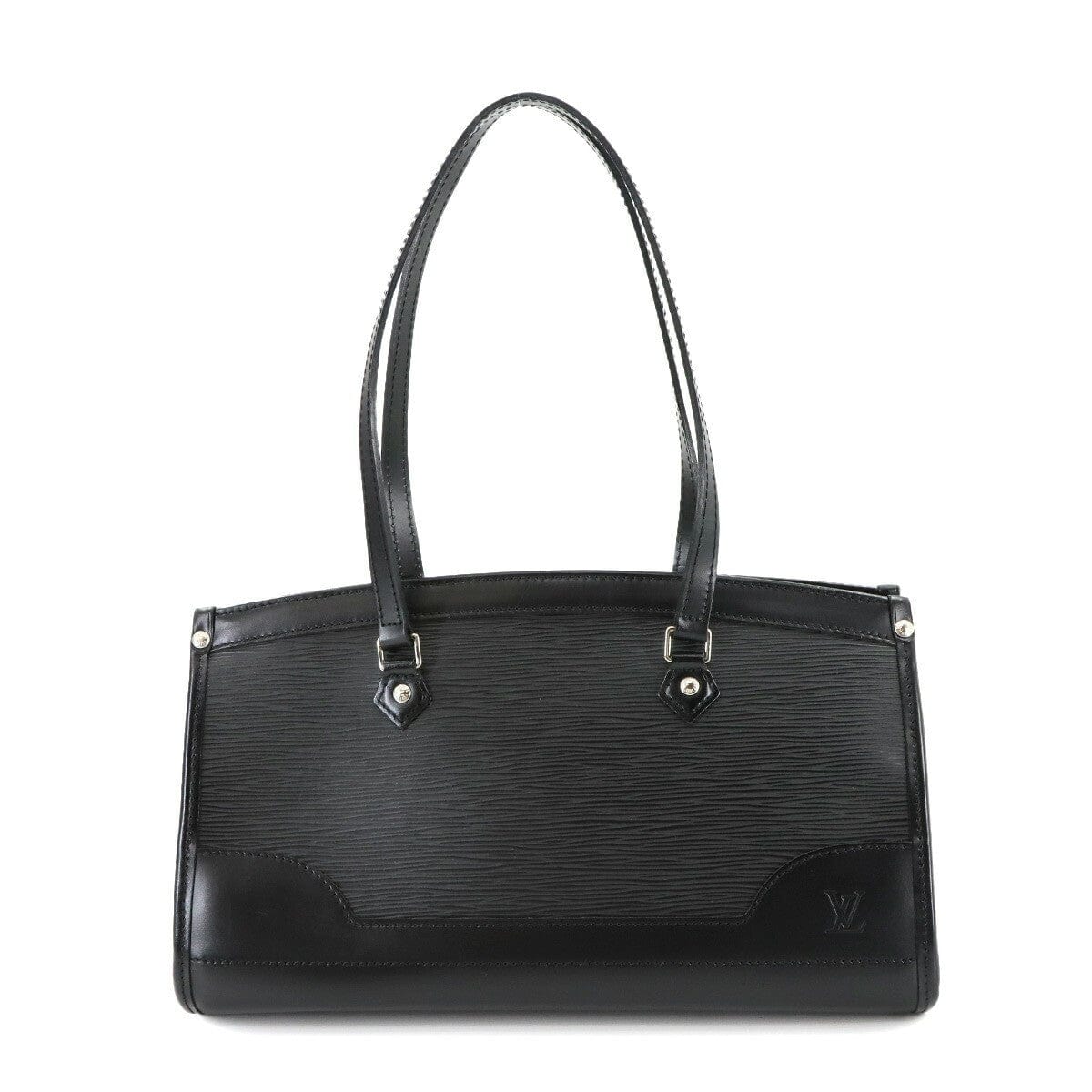 Luxury Promise Japan LOUIS VUITTON Epi Madeline PM Shoulder Bag Leather Noir M59332 Purse 90290875