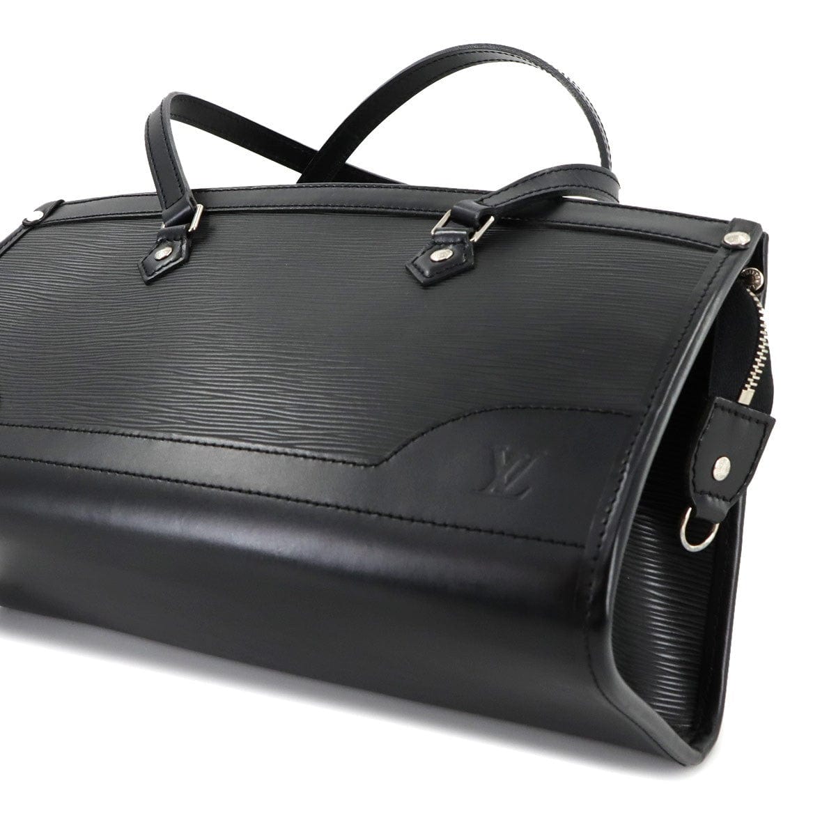 Luxury Promise Japan LOUIS VUITTON Epi Madeline PM Shoulder Bag Leather Noir M59332 Purse 90290875