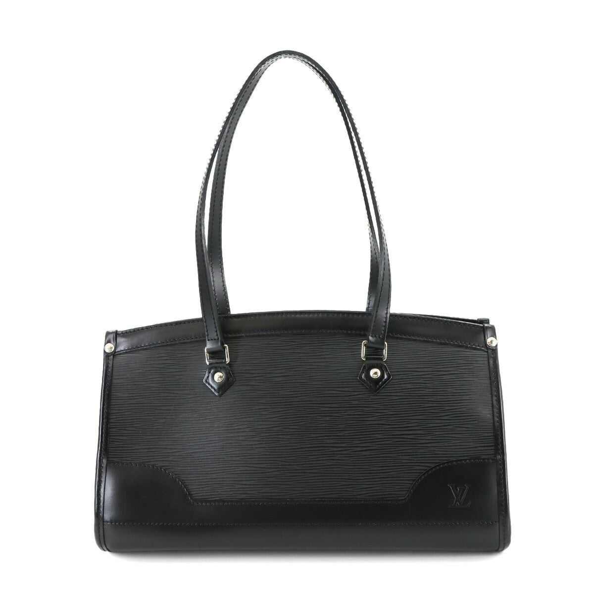Luxury Promise Japan LOUIS VUITTON Epi Madeline PM Shoulder Bag Leather Noir M59332 Purse 90290875