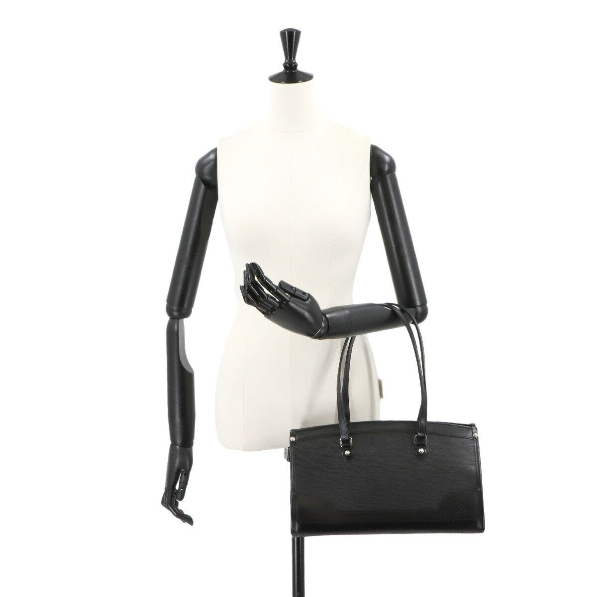 Luxury Promise Japan LOUIS VUITTON Epi Madeline PM Shoulder Bag Leather Noir M59332 Purse 90290875