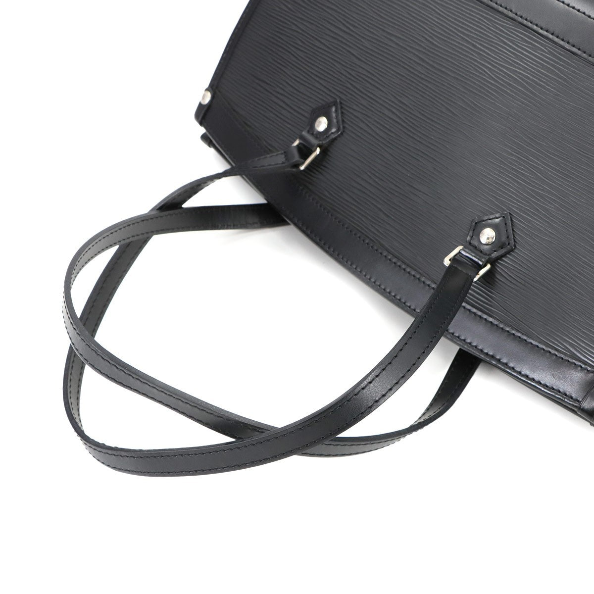Luxury Promise Japan LOUIS VUITTON Epi Madeline PM Shoulder Bag Leather Noir M59332 Purse 90290875